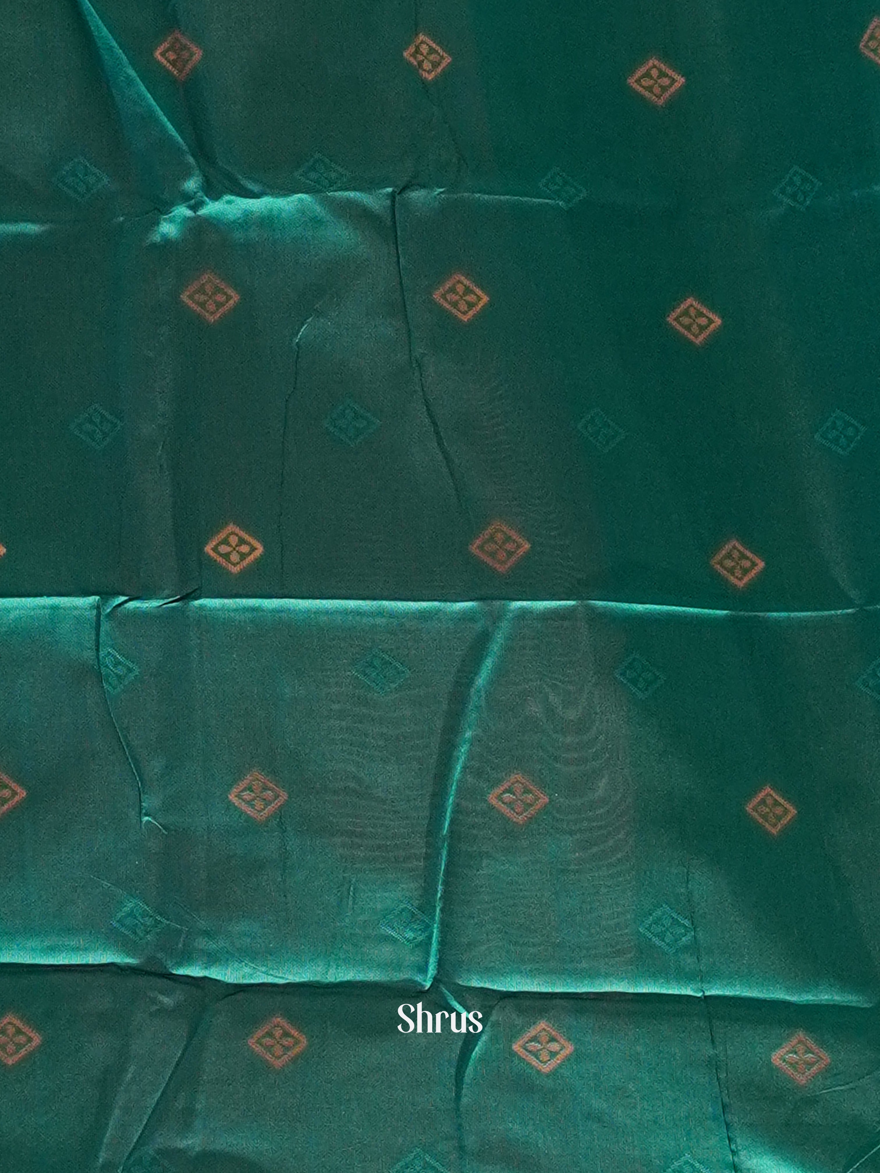 Pink & Green- Semi Soft Silk Saree