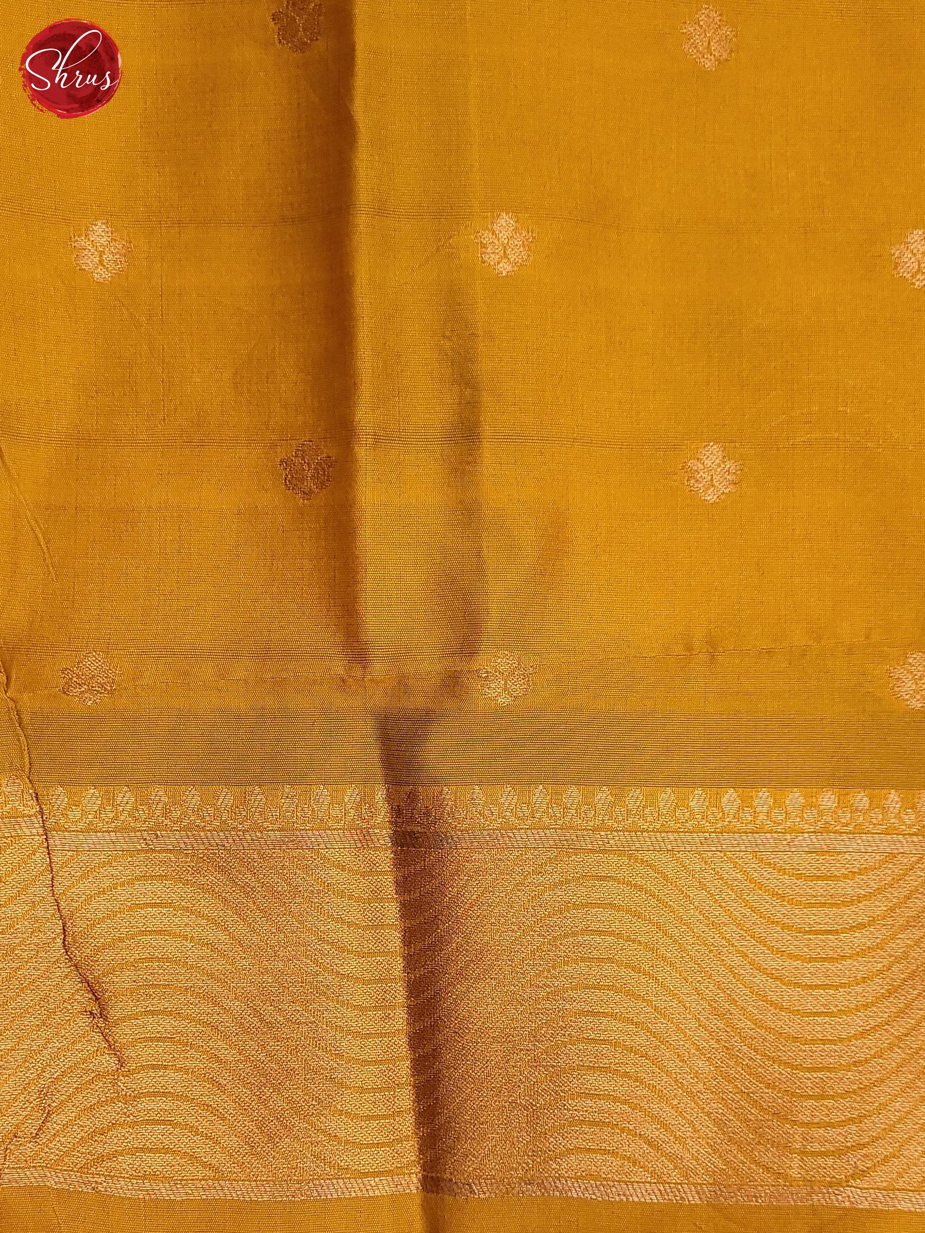 Bottle Green and mustard- Semi Soft Silk Saree - Shop on ShrusEternity.com