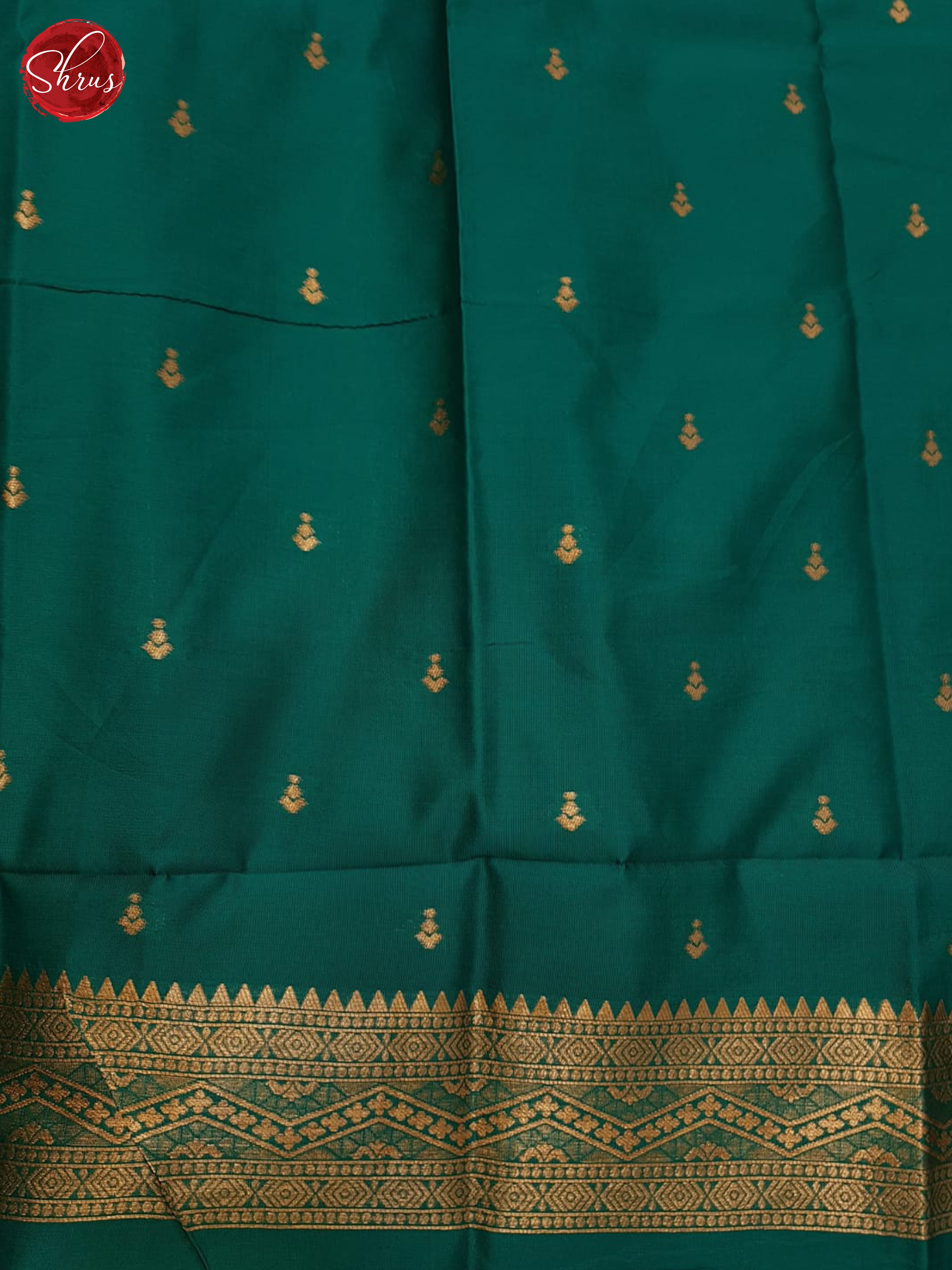 blue and green- Semi SoftSilk Saree - Shop on ShrusEternity.com