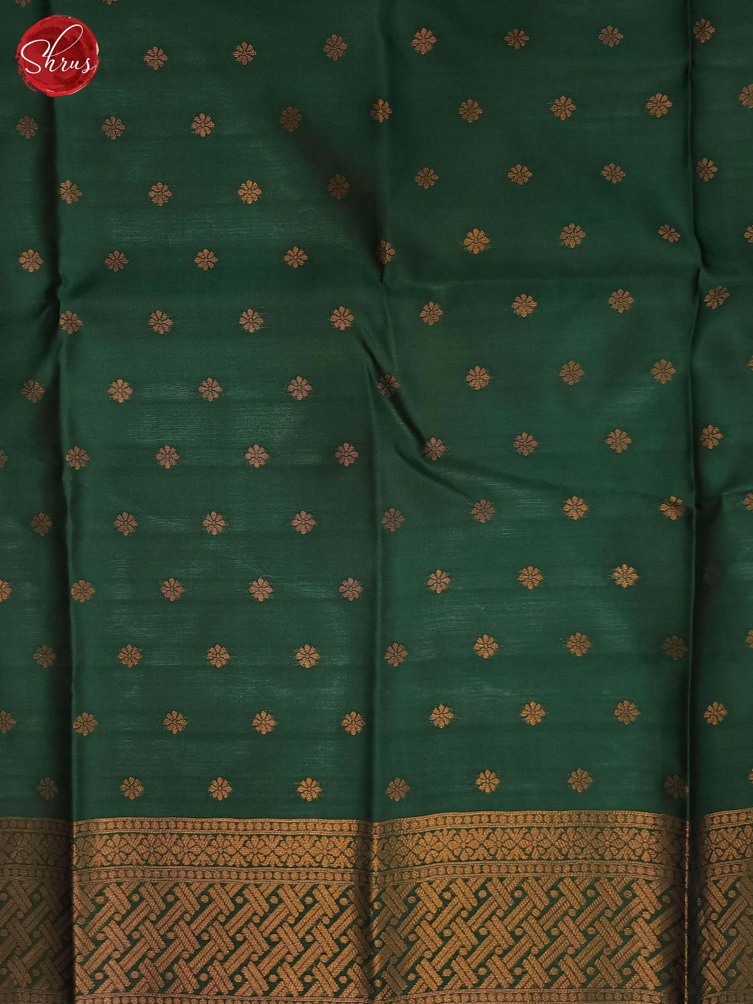 Pista green & Green- Semi Soft Silk Saree - Shop on ShrusEternity.com