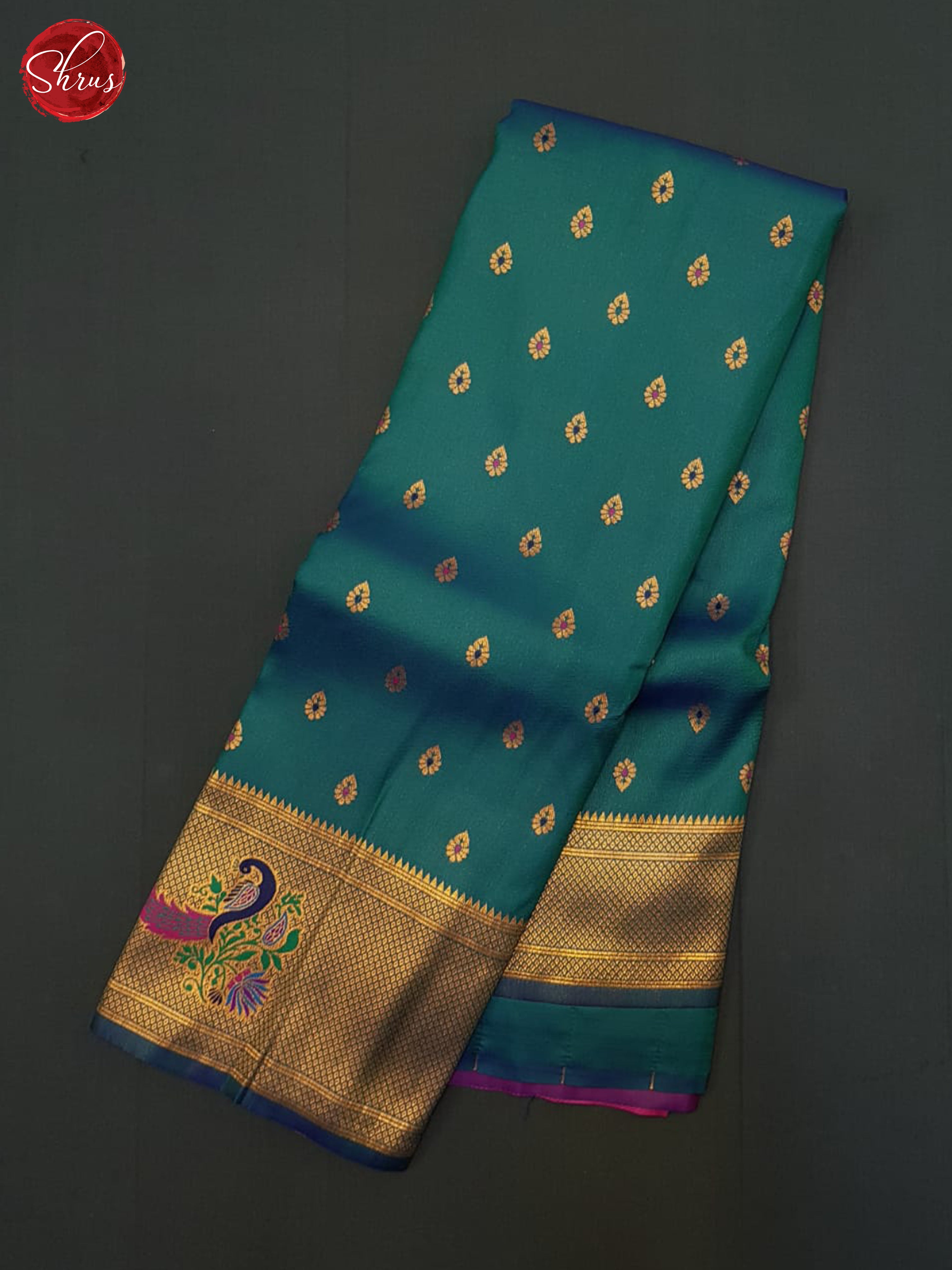 BJS20164 - Semi Kanchipuram Saree - Shop on ShrusEternity.com