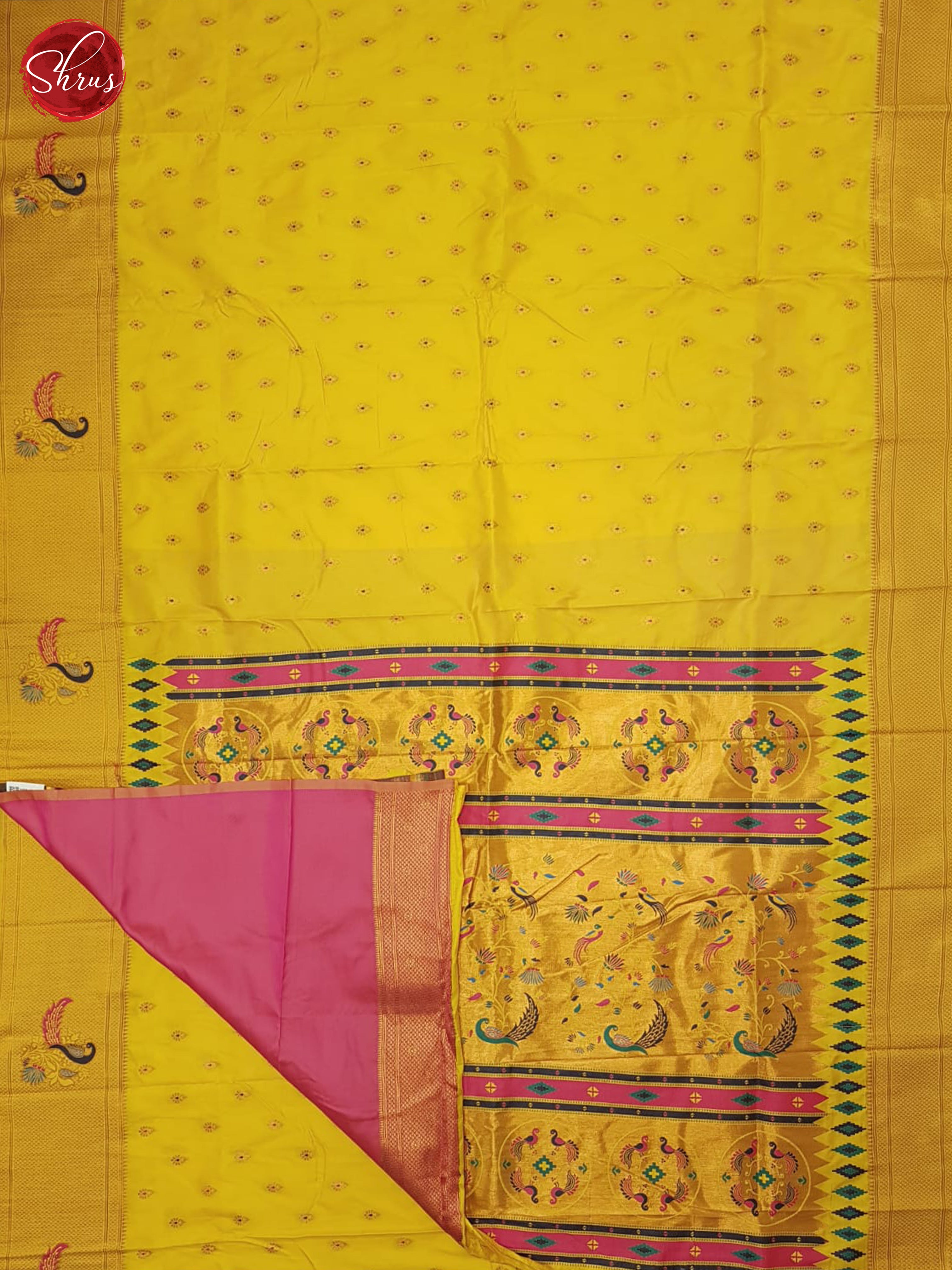 BJS20179 - Semi Kanchipuram Saree - Shop on ShrusEternity.com