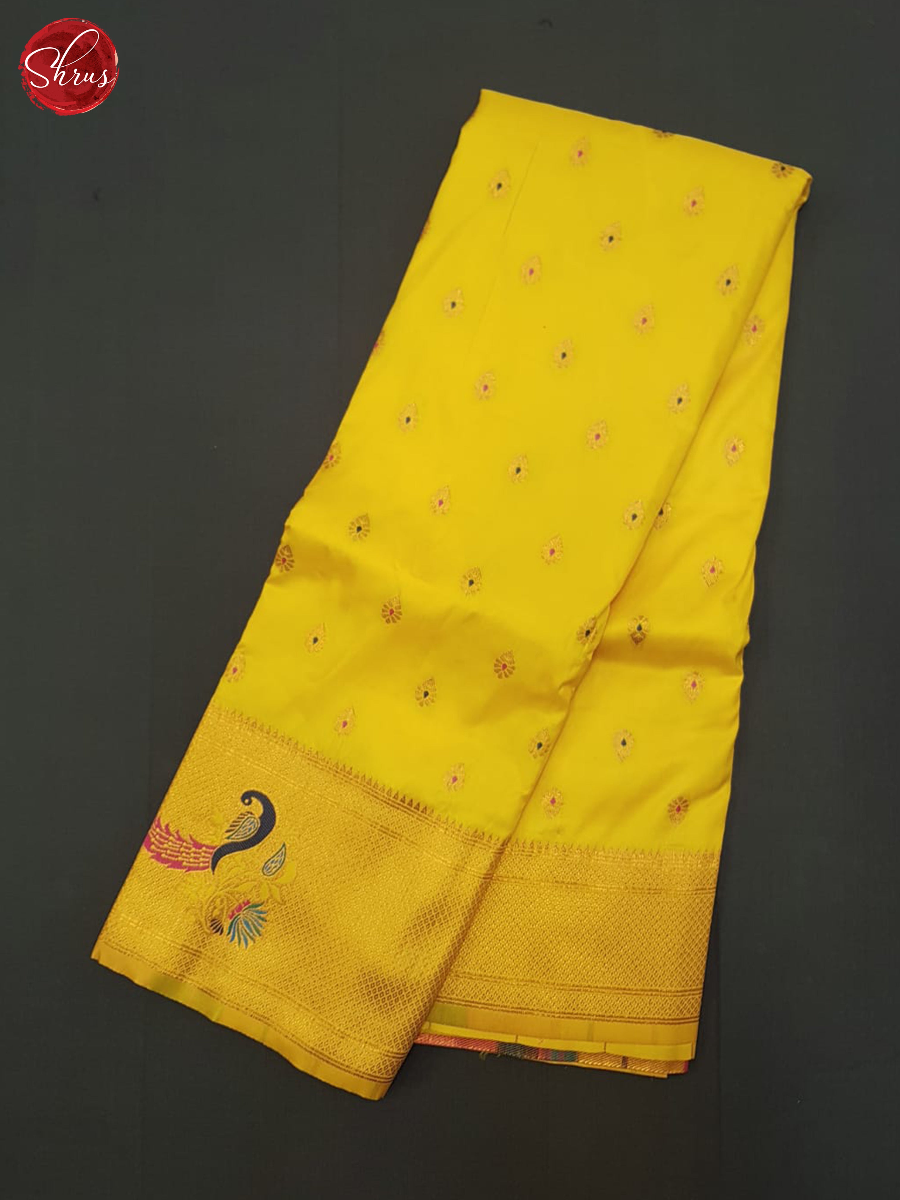 BJS20179 - Semi Kanchipuram Saree - Shop on ShrusEternity.com