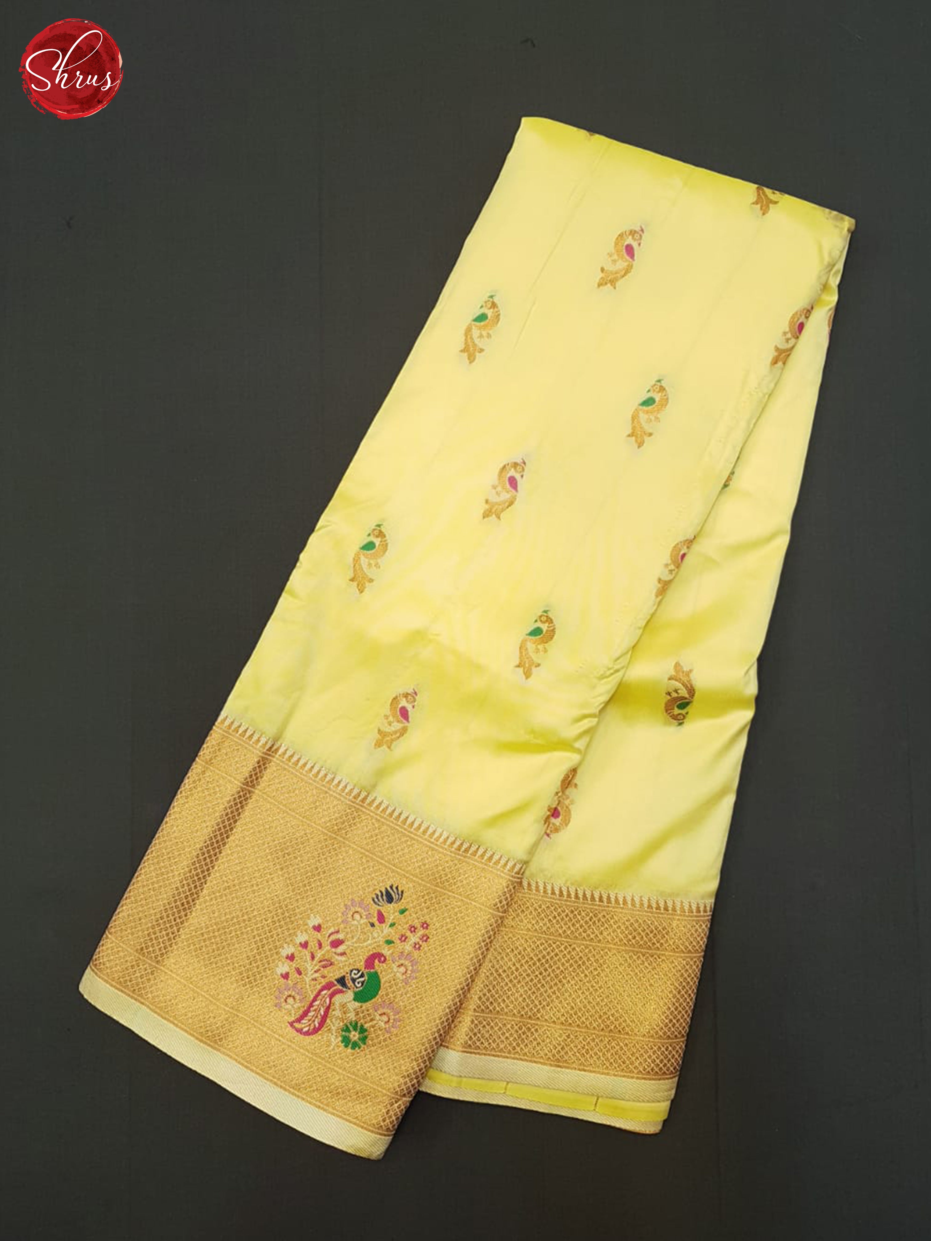 BJS20181 - Semi Kanchipuram Saree - Shop on ShrusEternity.com