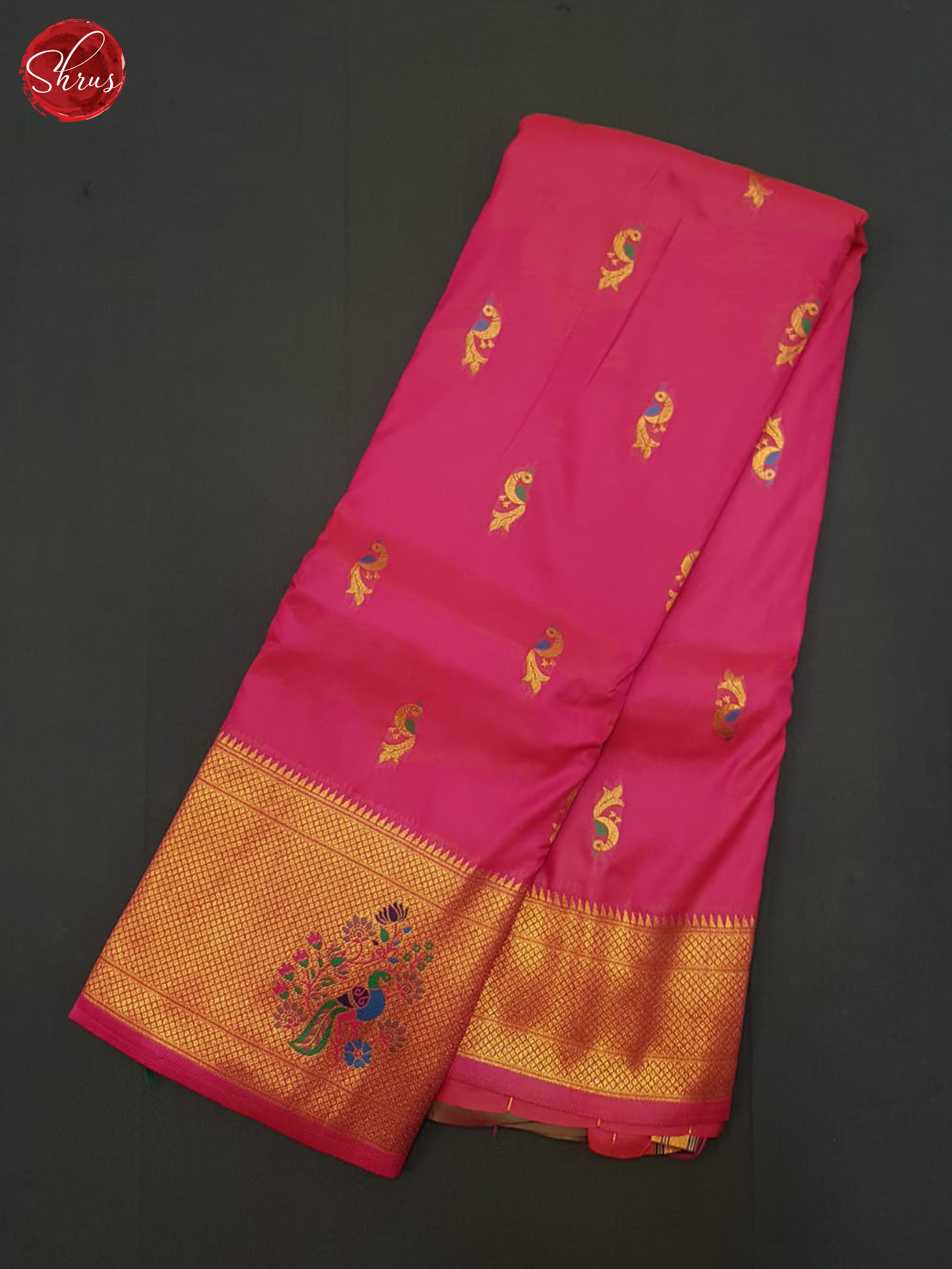 BJS20186 - Semi Kanchipuram Saree - Shop on ShrusEternity.com