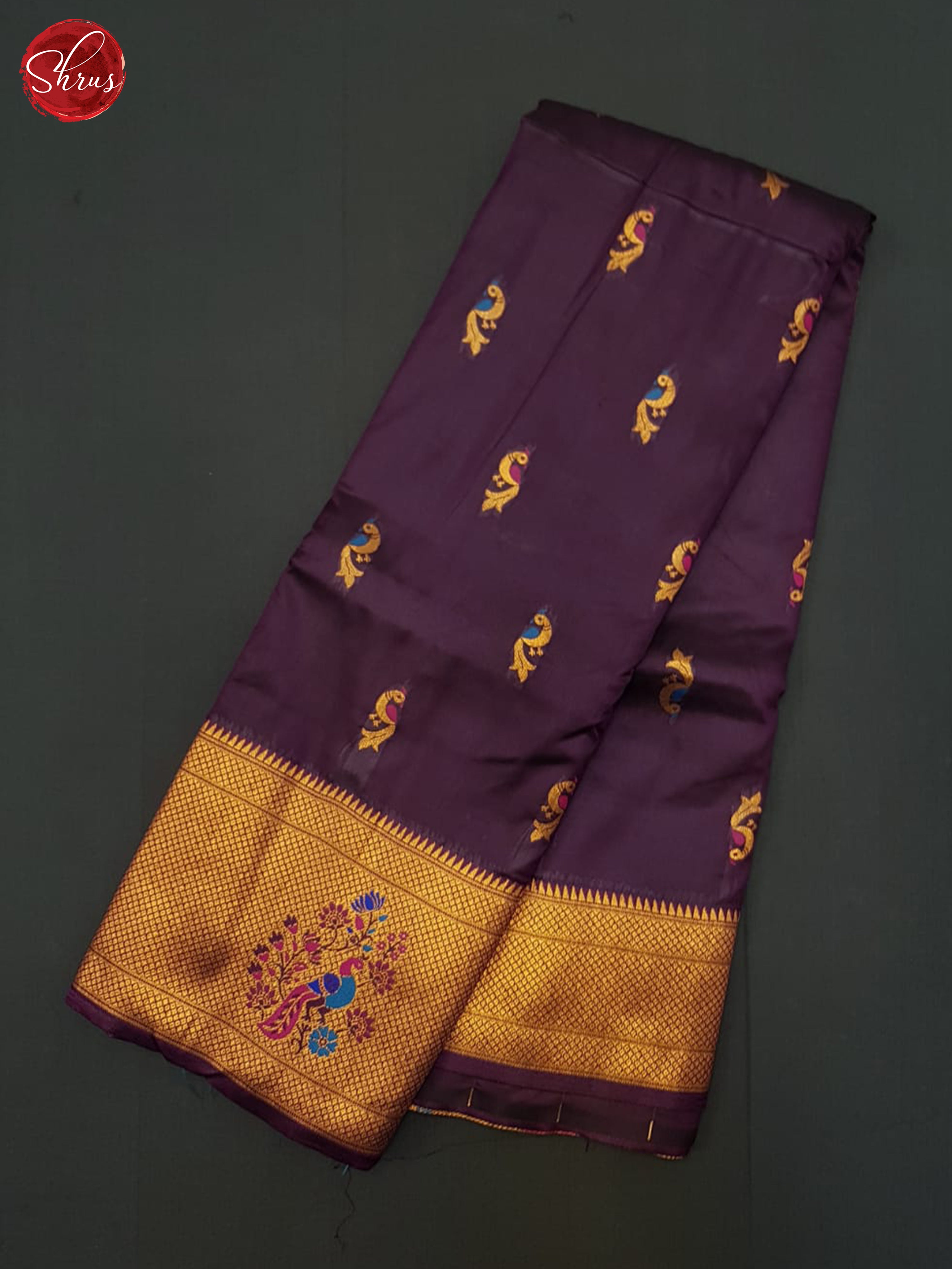 BJS20189 - Semi Kanchipuram Saree - Shop on ShrusEternity.com