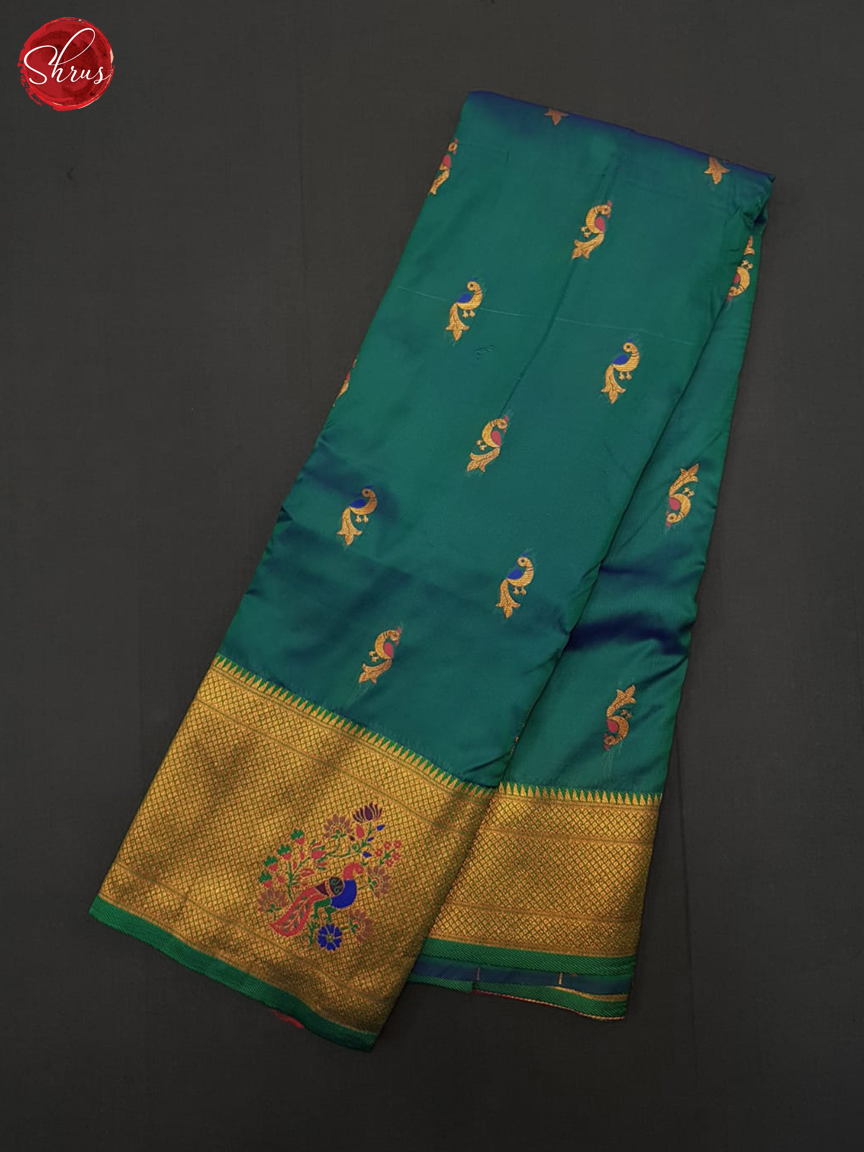 BJS20190 - Semi Kanchipuram Saree - Shop on ShrusEternity.com