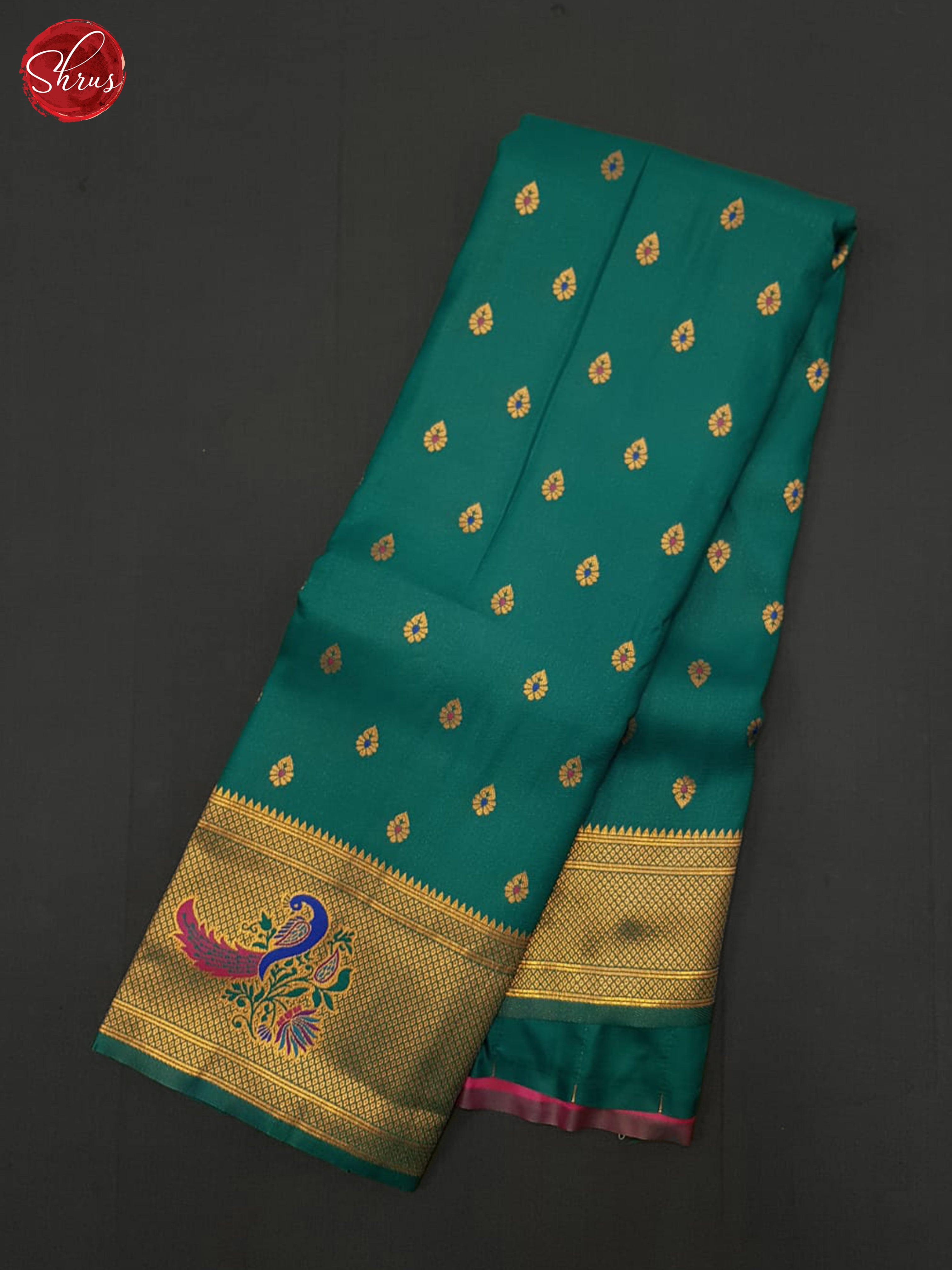 Green & Pink - Semi Paithani - Shop on ShrusEternity.com