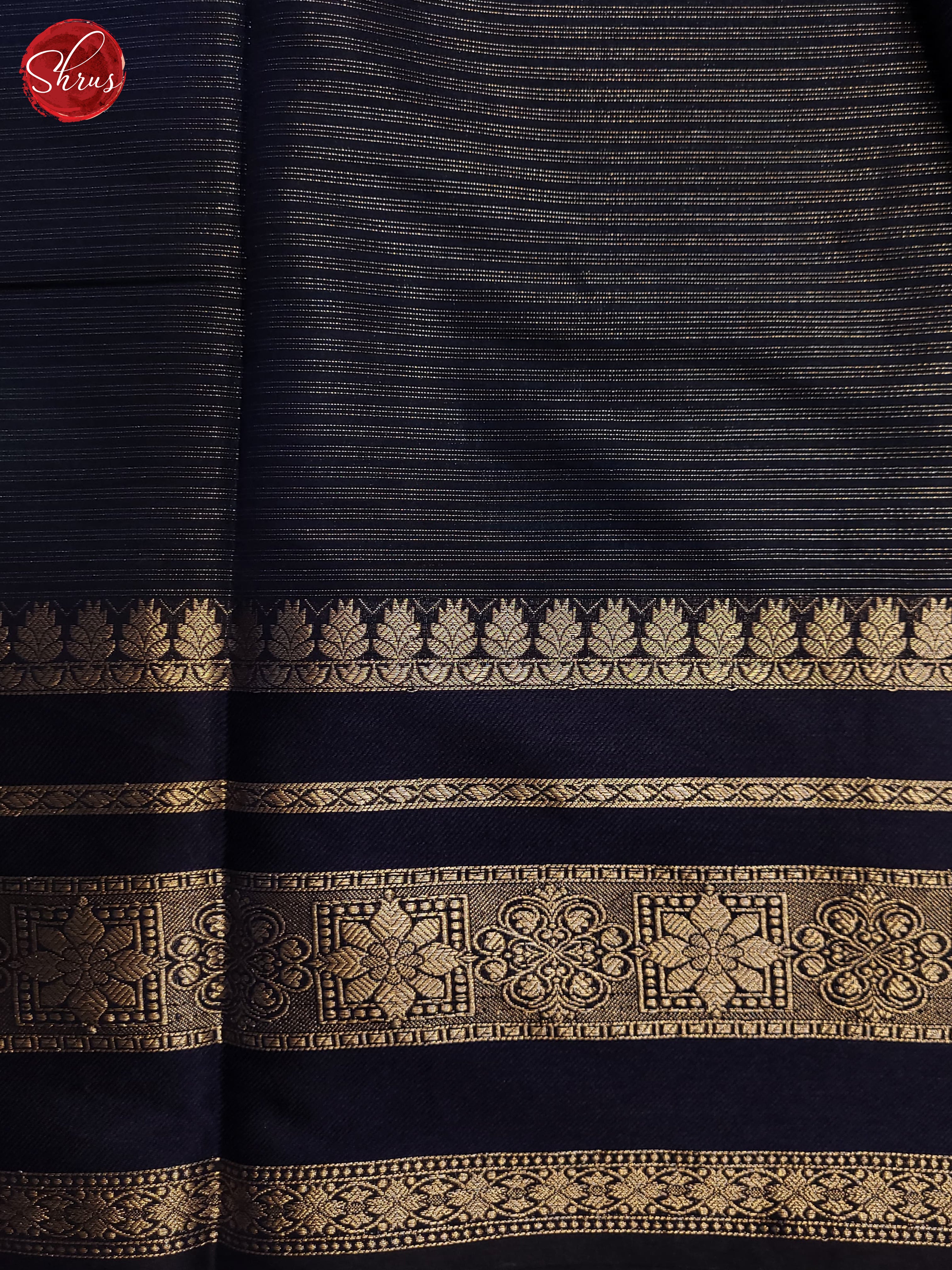 Teal & Blue- Semi Dupion Saree - Shop on ShrusEternity.com