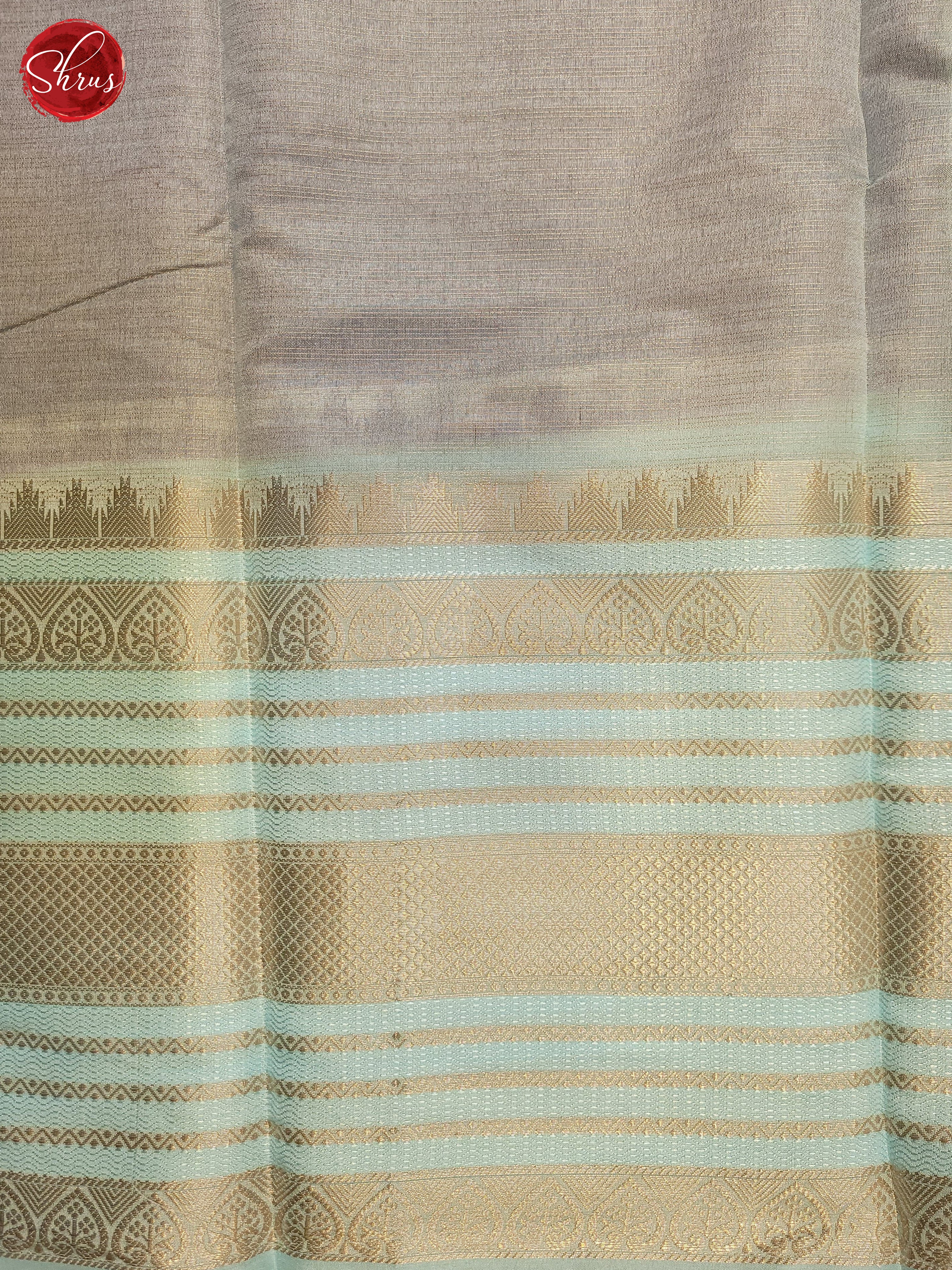 Vadamalli & Blue- Semi Dupion Saree - Shop on ShrusEternity.com