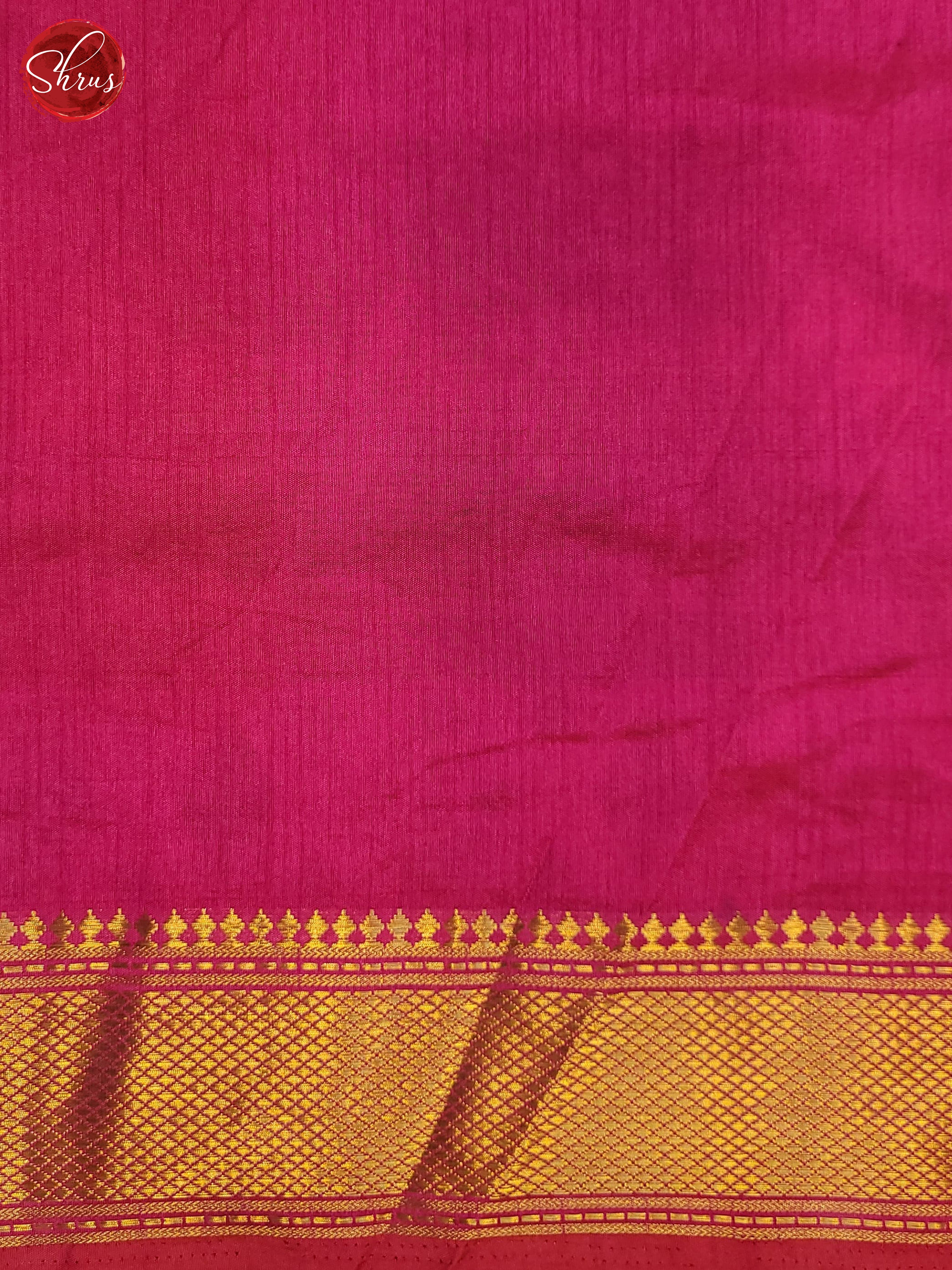 Violet & Pink- Semi Patola Saree - Shop on ShrusEternity.com