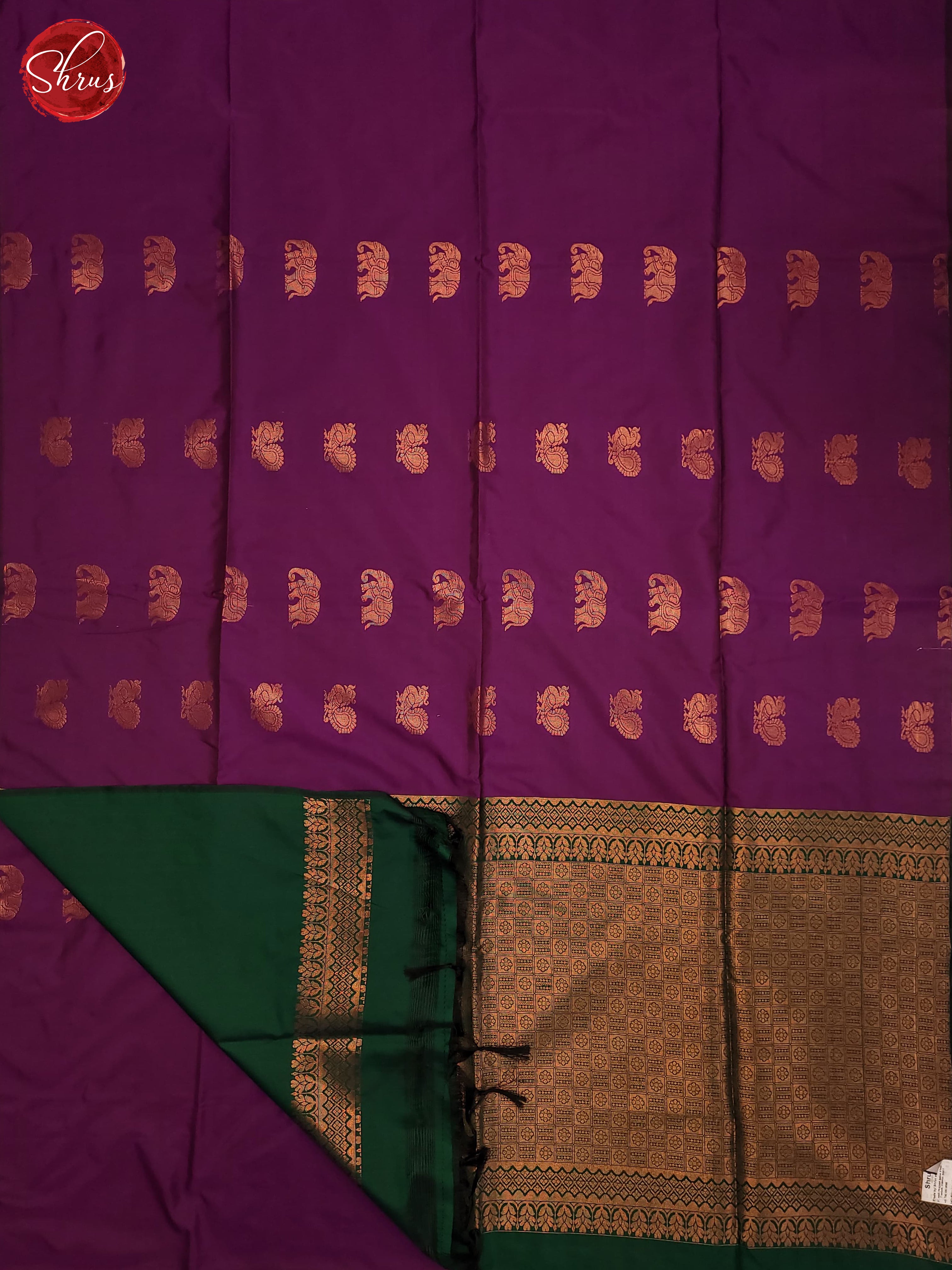 BJS22032 - Semi Softsilk Saree - Shop on ShrusEternity.com