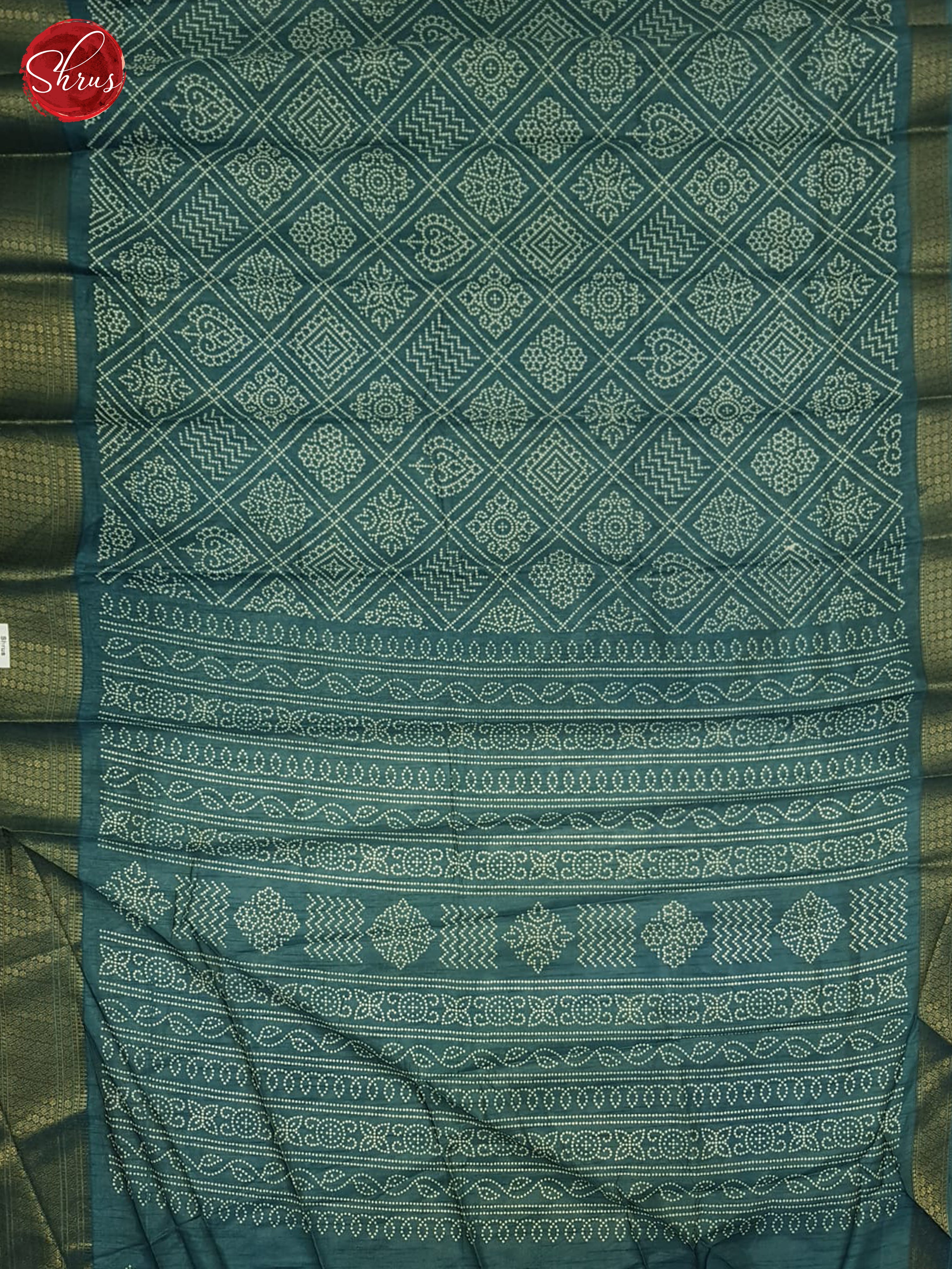 Blue(Single Tone) - Semi Crepe Saree - Shop on ShrusEternity.com