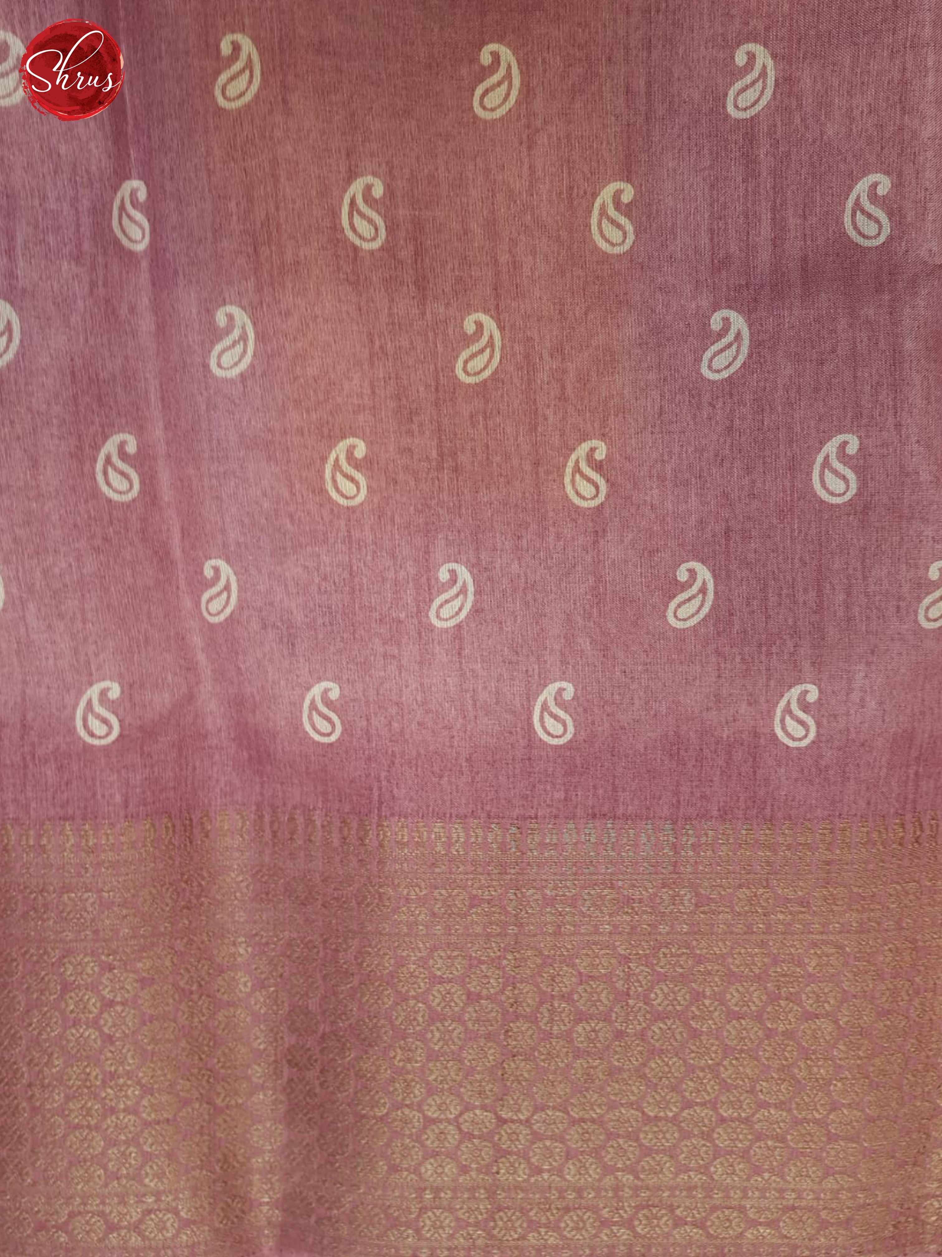 Dusty Pink(Single Tone) - Semi Crepe Saree - Shop on ShrusEternity.com