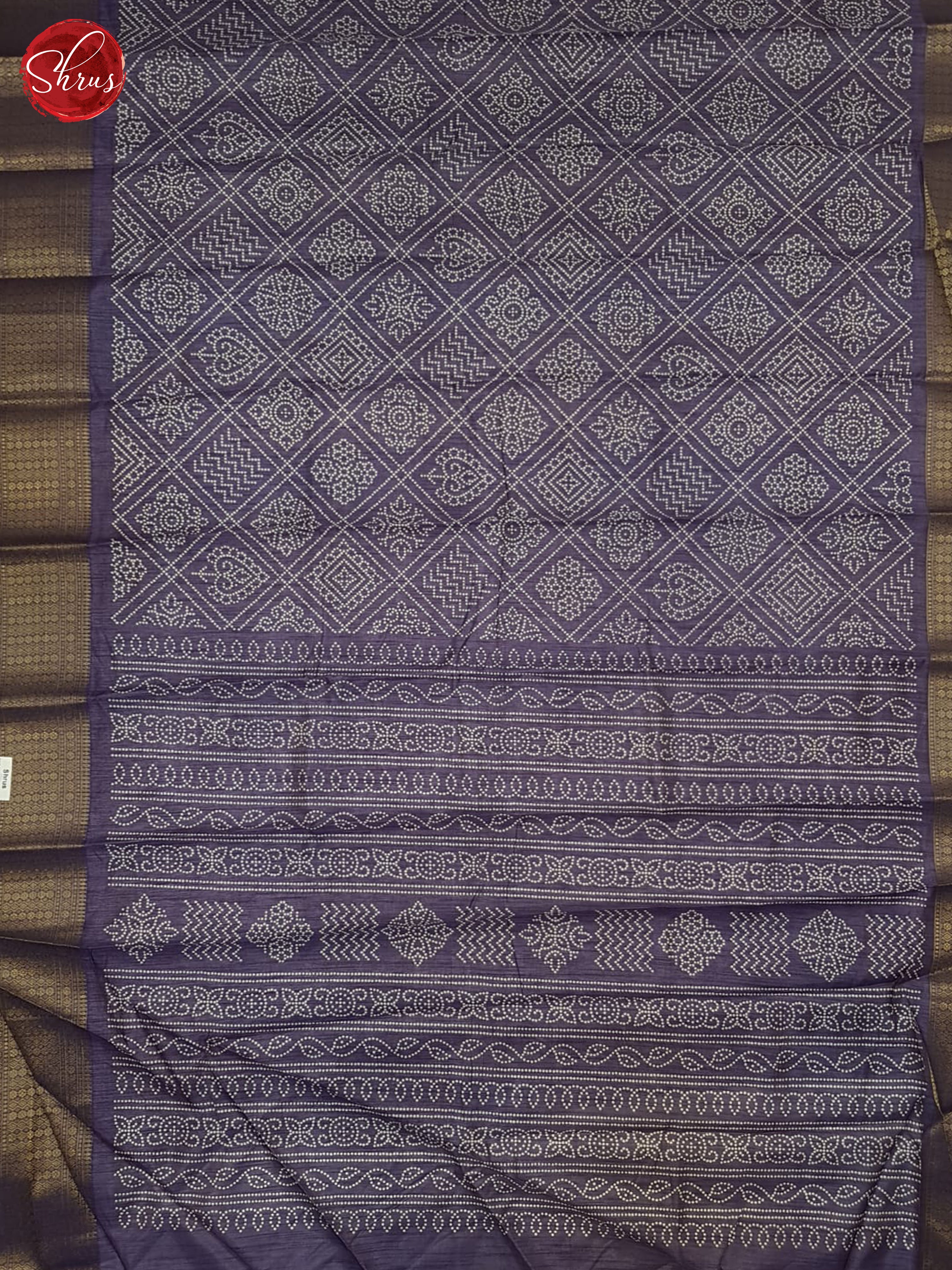 Purple(Single tone)- Semi Crepe Saree - Shop on ShrusEternity.com