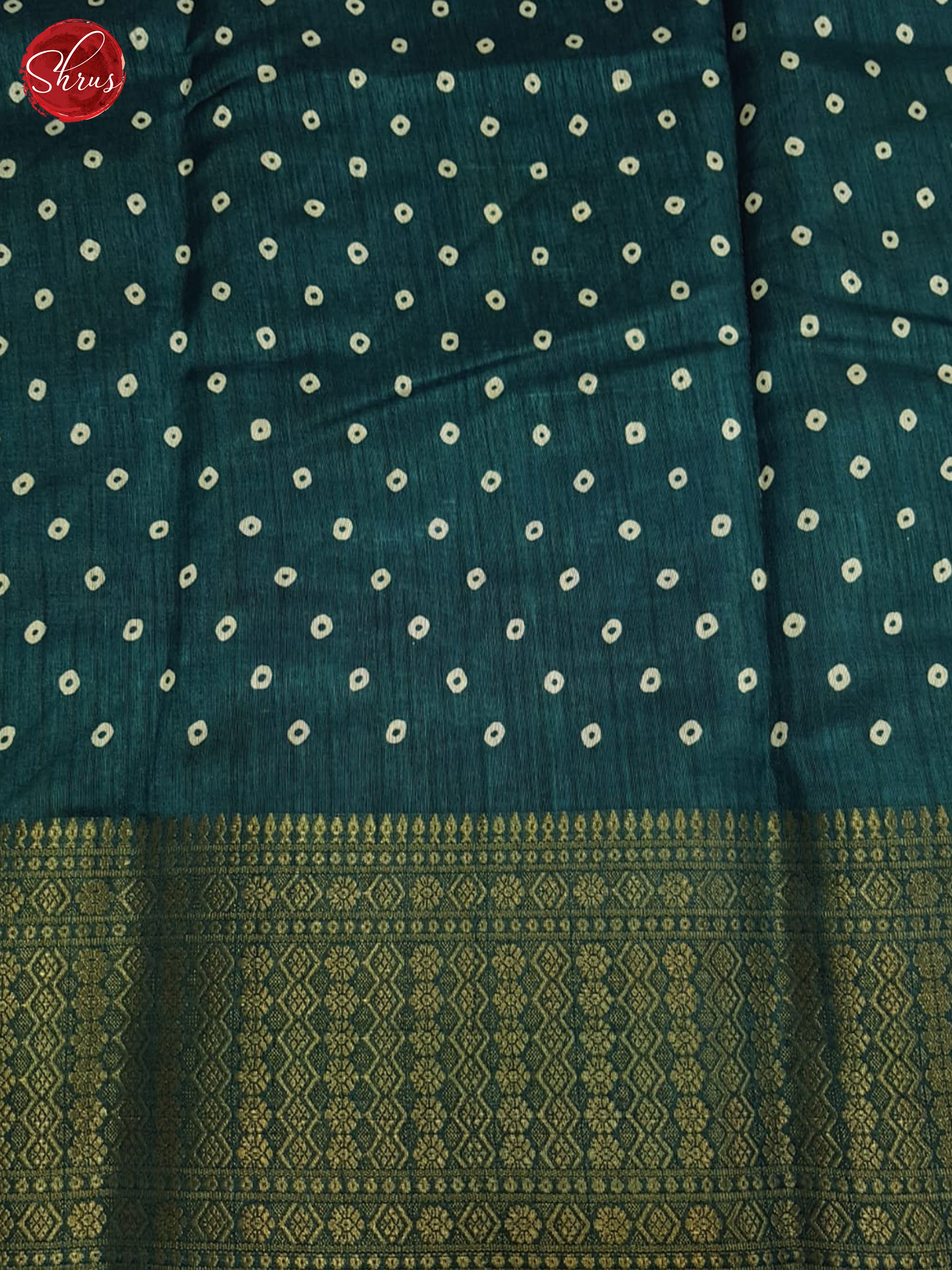 Green(single tone)-Semi Crepe Saree - Shop on ShrusEternity.com