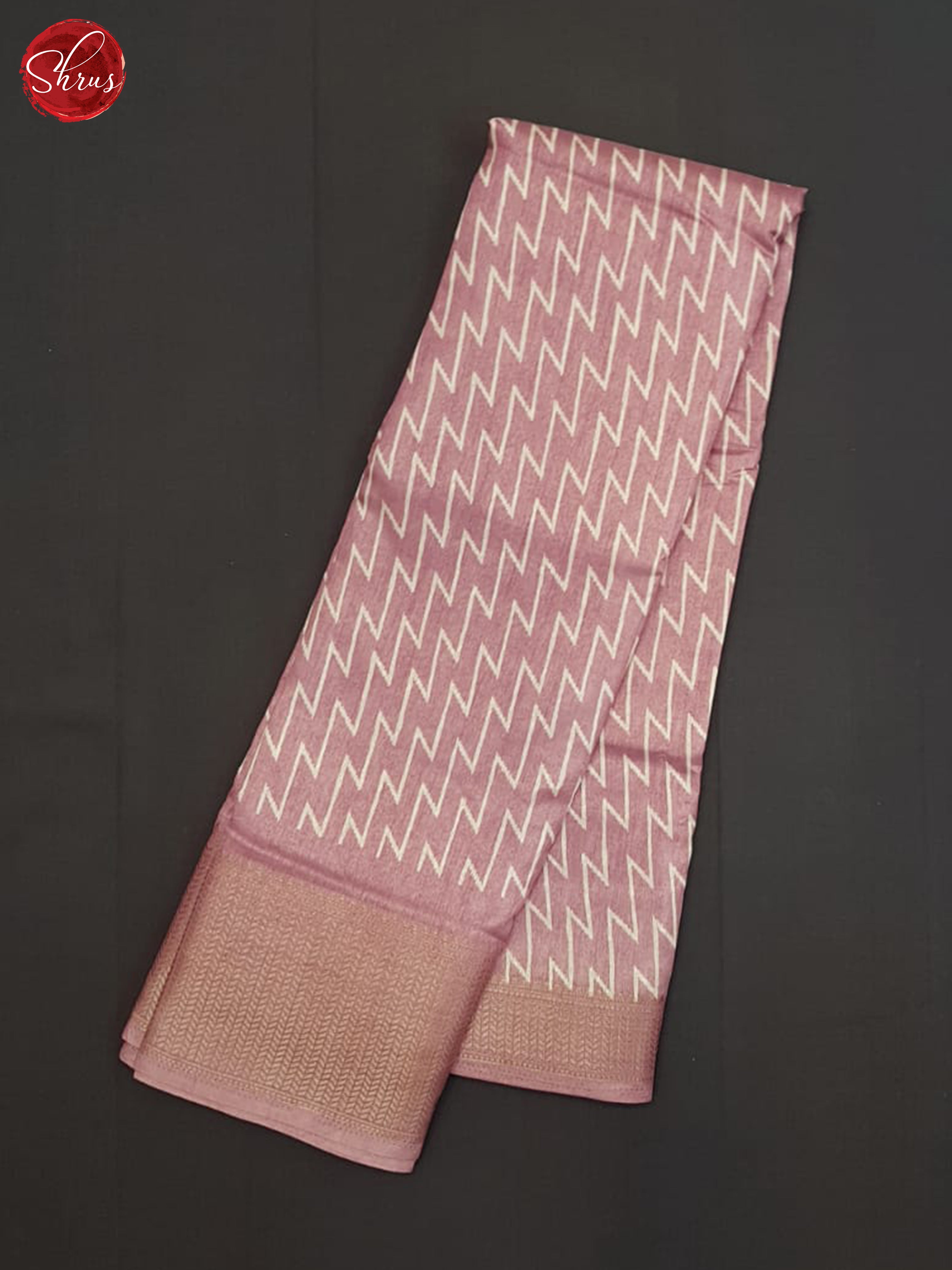 Light Pink - Semi Crepe Saree - Shop on ShrusEternity.com