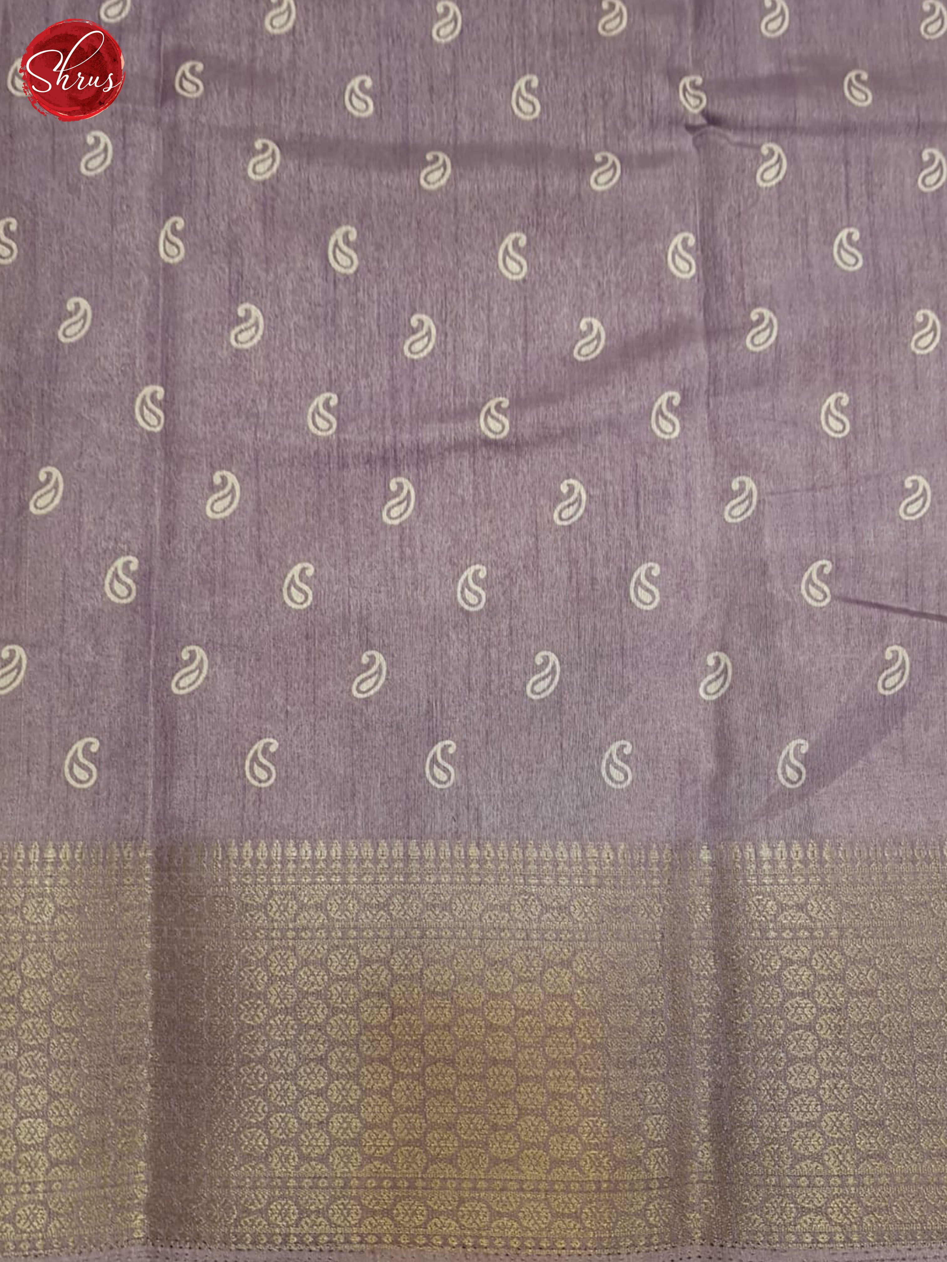 Mild Lavender(single tone)-Semi Crepe Saree - Shop on ShrusEternity.com