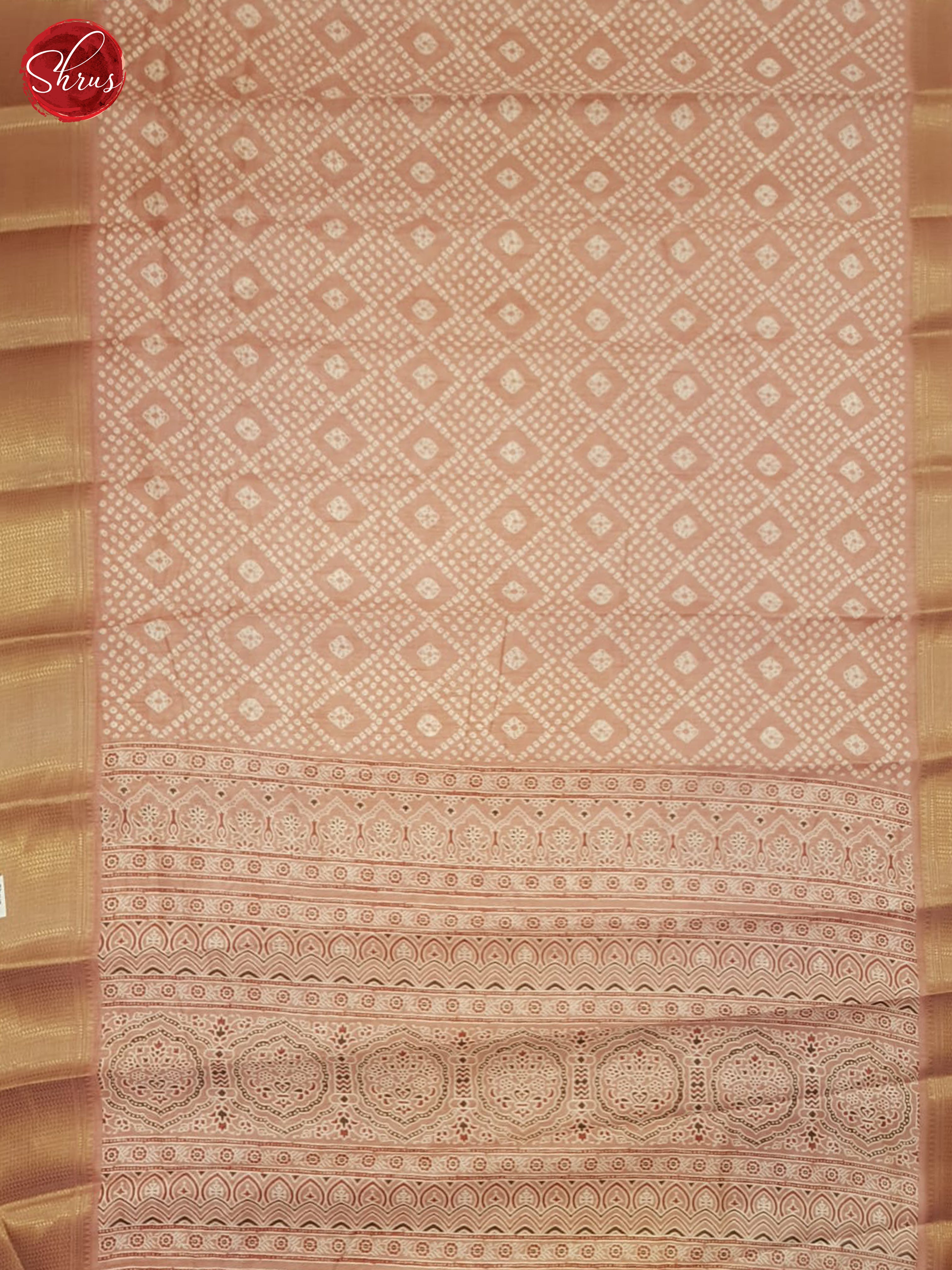 Light PInk(Single tone) - Semi Crepe Saree - Shop on ShrusEternity.com