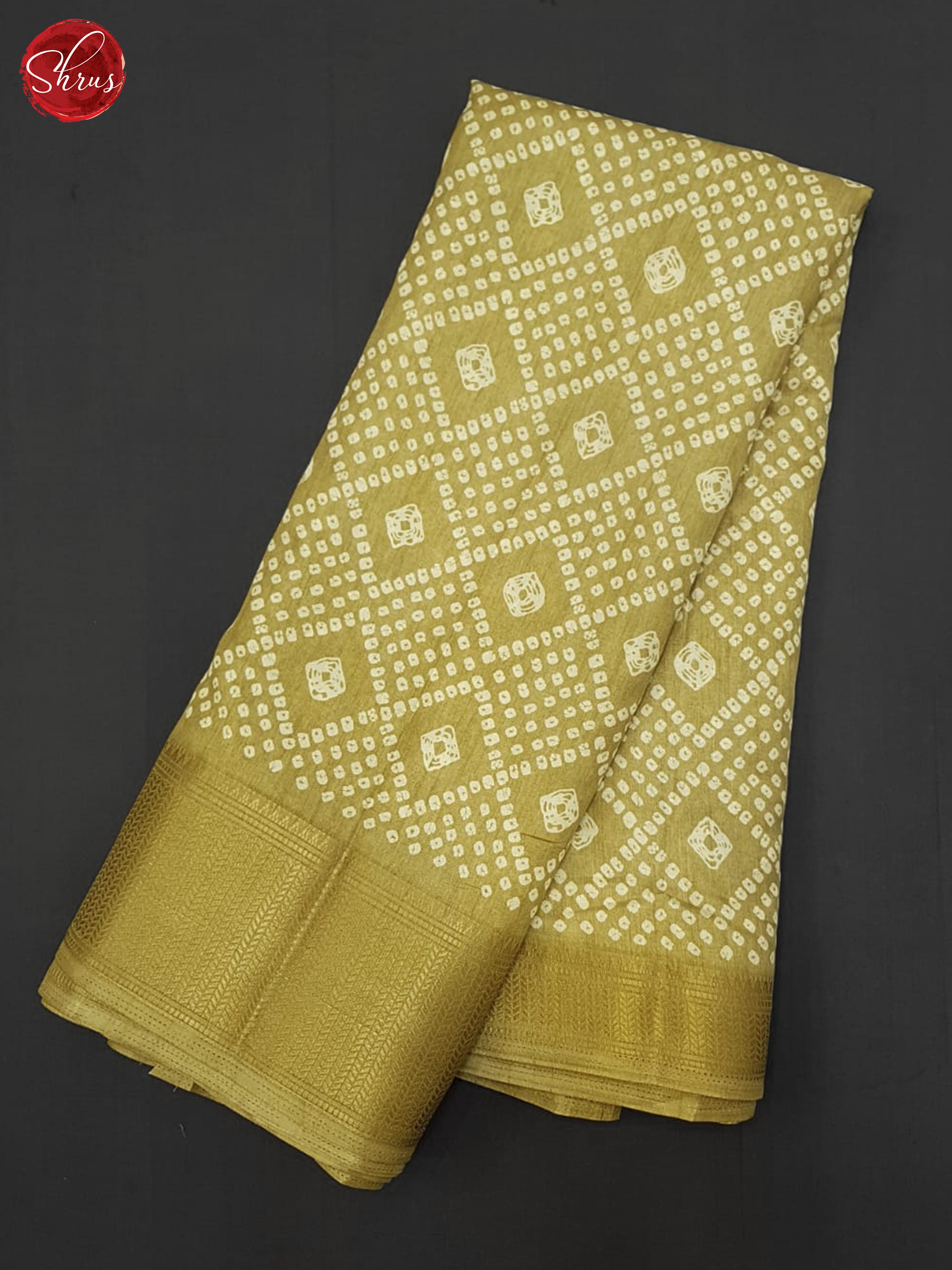 Light Brown(Single Tone) - Semi Crepe Saree - Shop on ShrusEternity.com