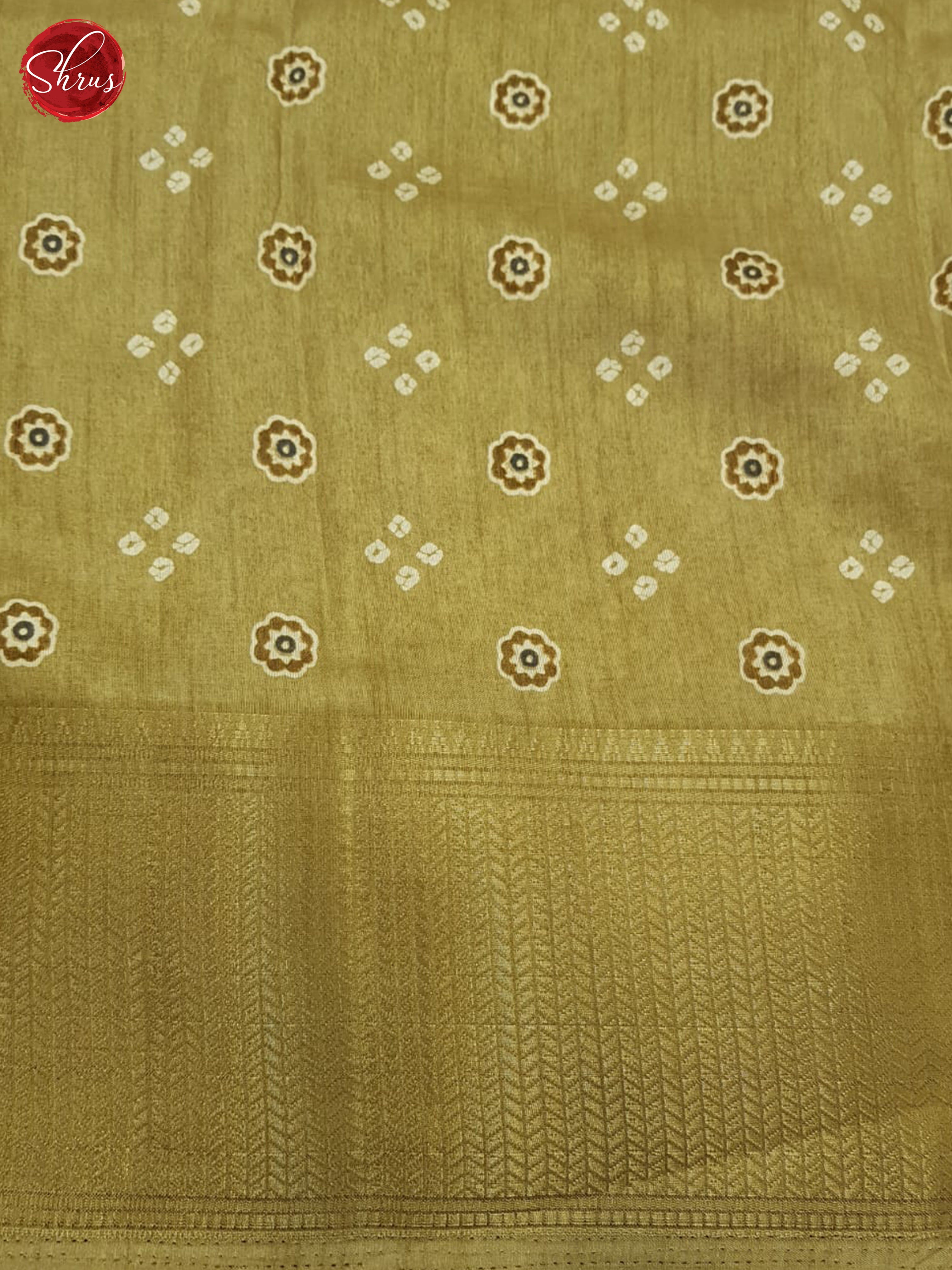 Light Brown(Single Tone) - Semi Crepe Saree - Shop on ShrusEternity.com