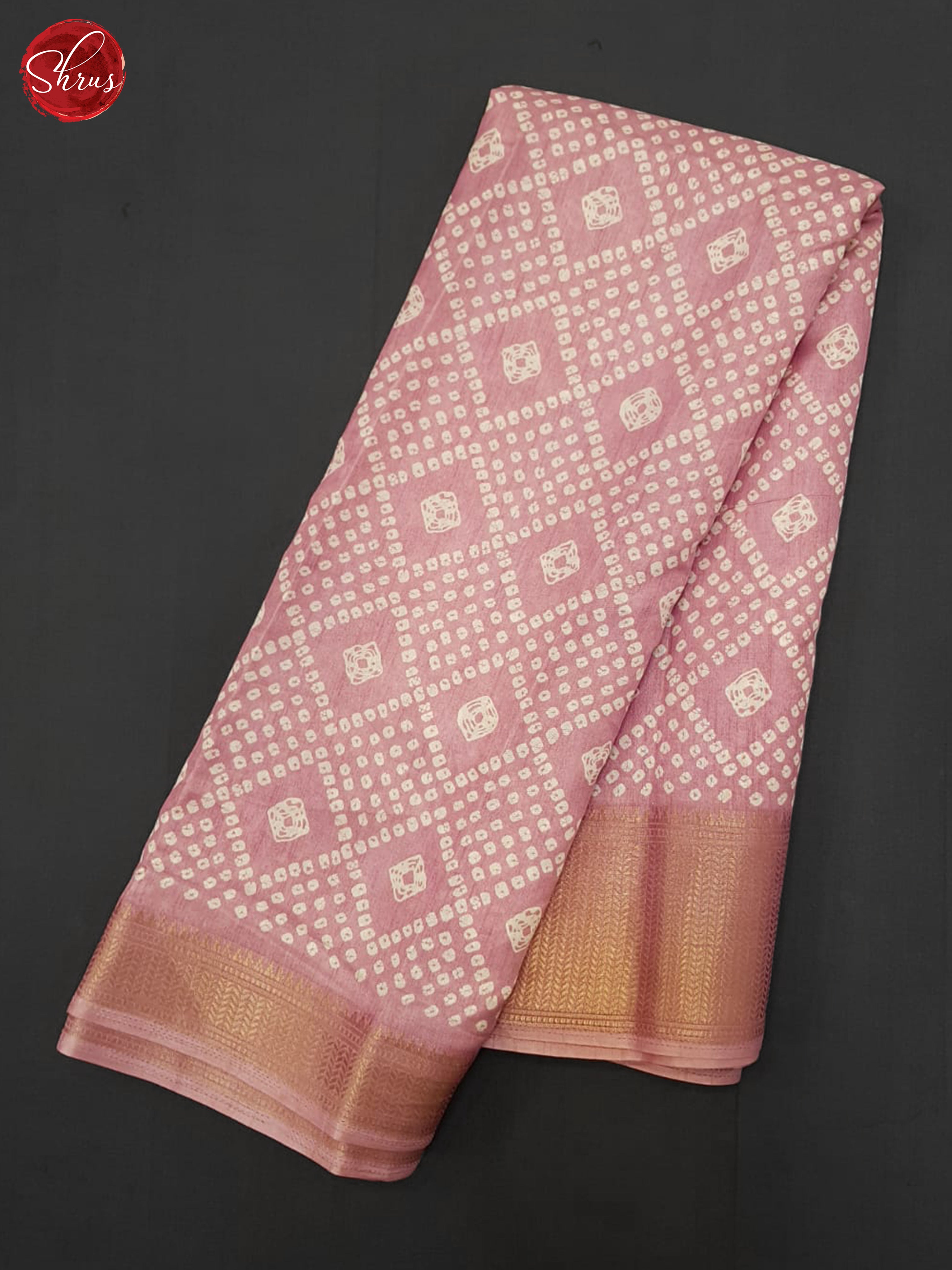 Light Pink(Single Tone) - Semi Crepe Saree - Shop on ShrusEternity.com