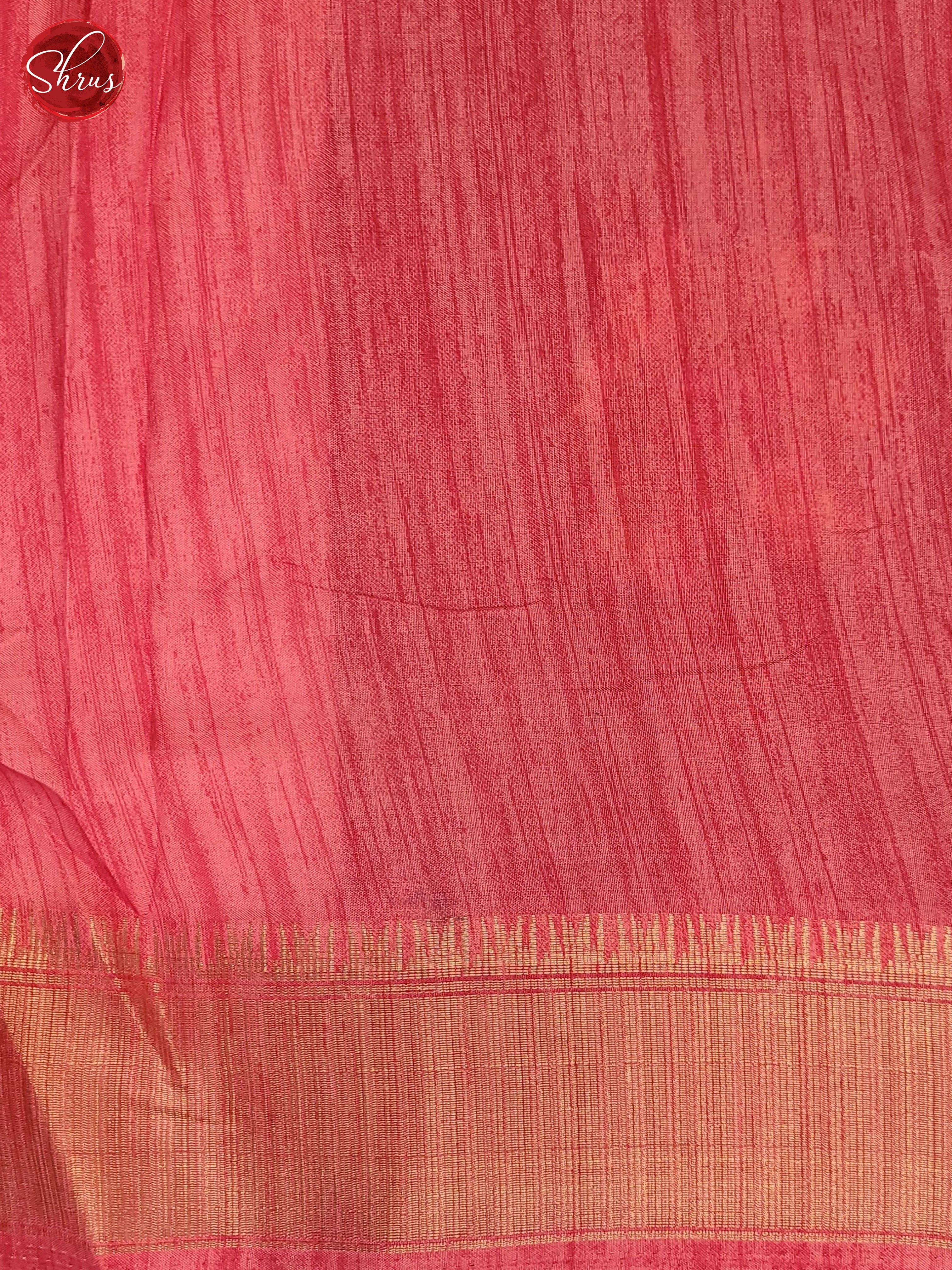 Blue & Pink- Semi Crepe Saree - Shop on ShrusEternity.com