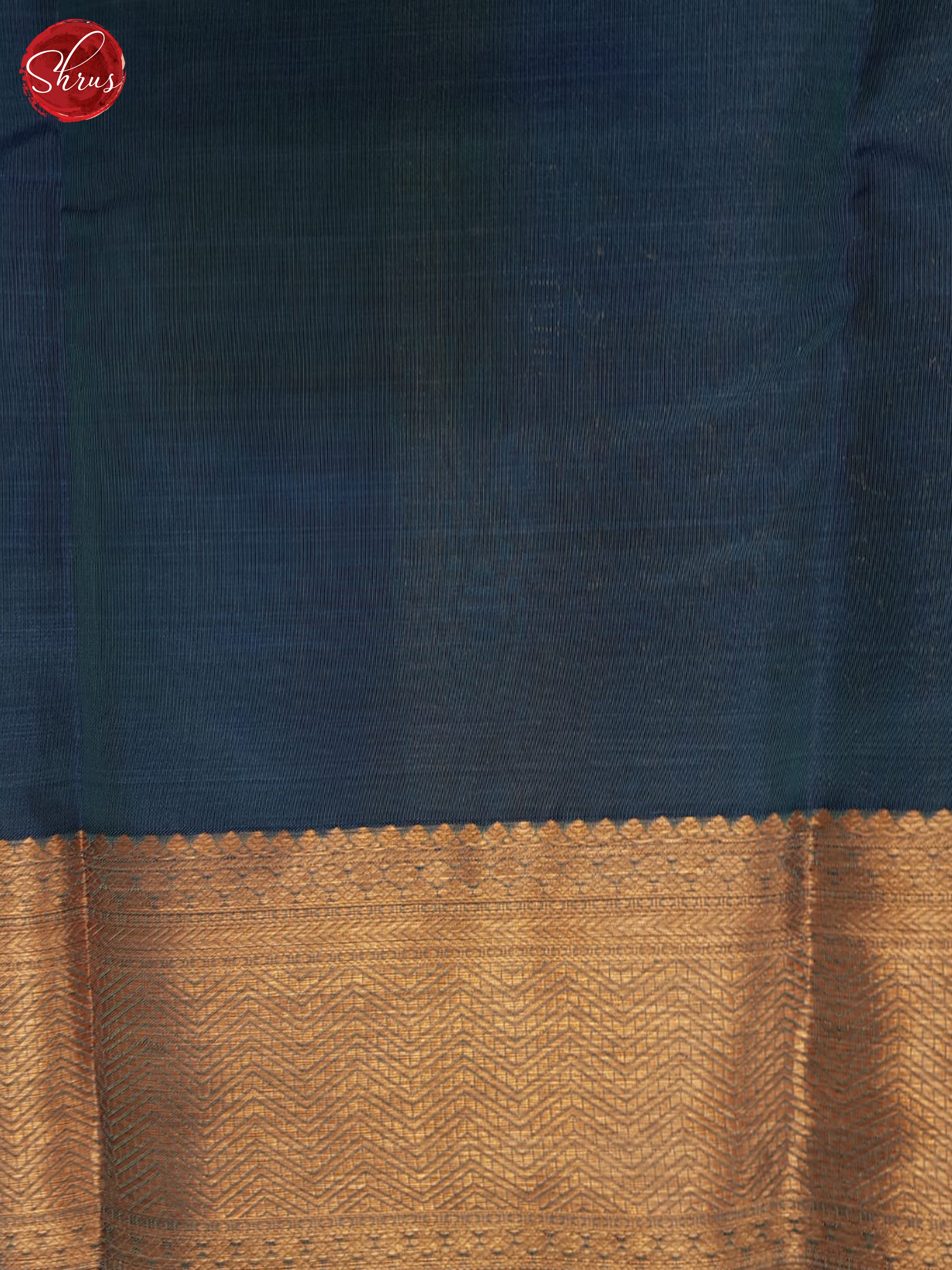 Green & Blue - Kanchipuram-halfpure Saree - Shop on ShrusEternity.com