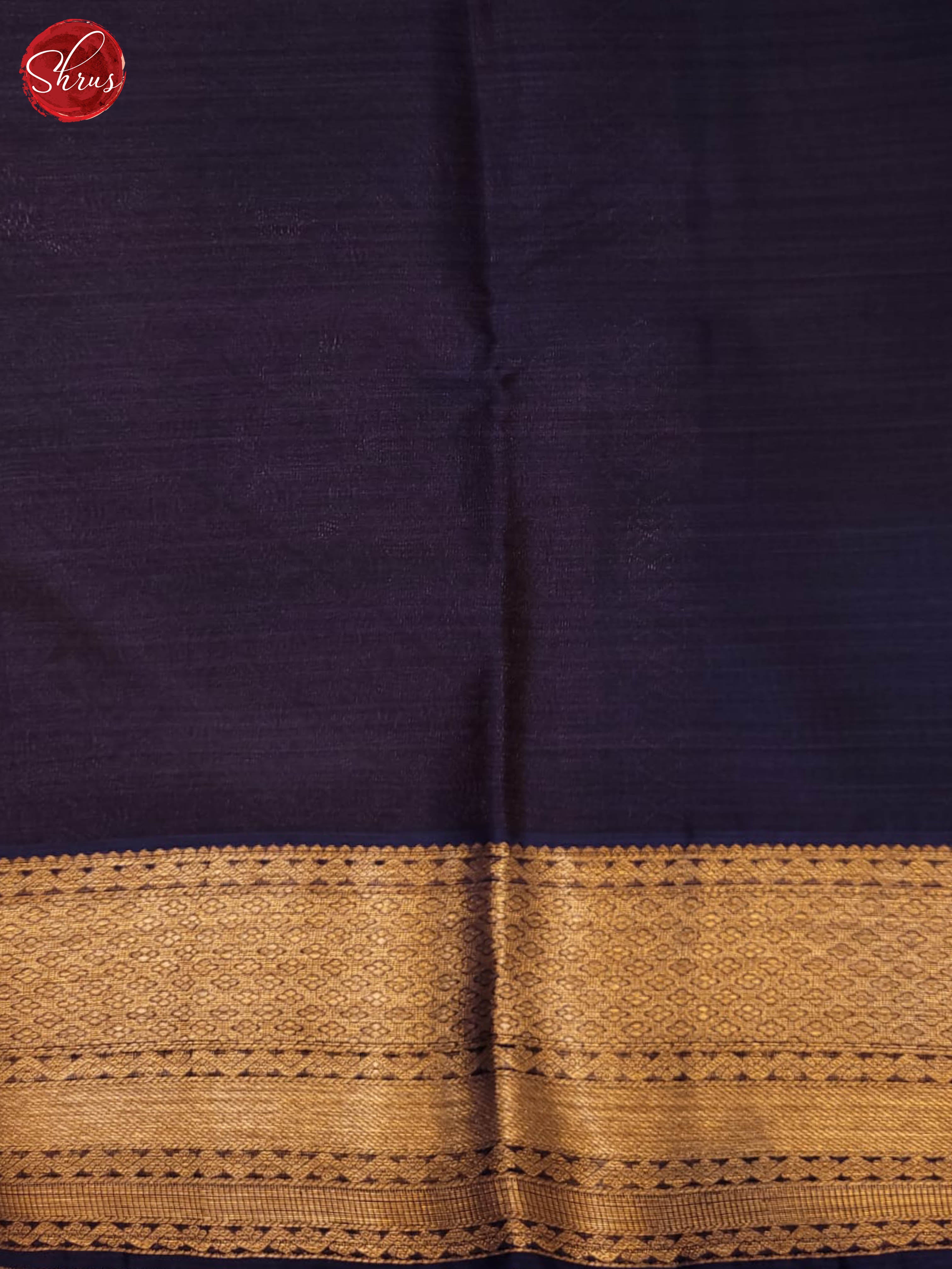 Green and violet - Kanchipuram Half-pure Silk Saree - Shop on ShrusEternity.com