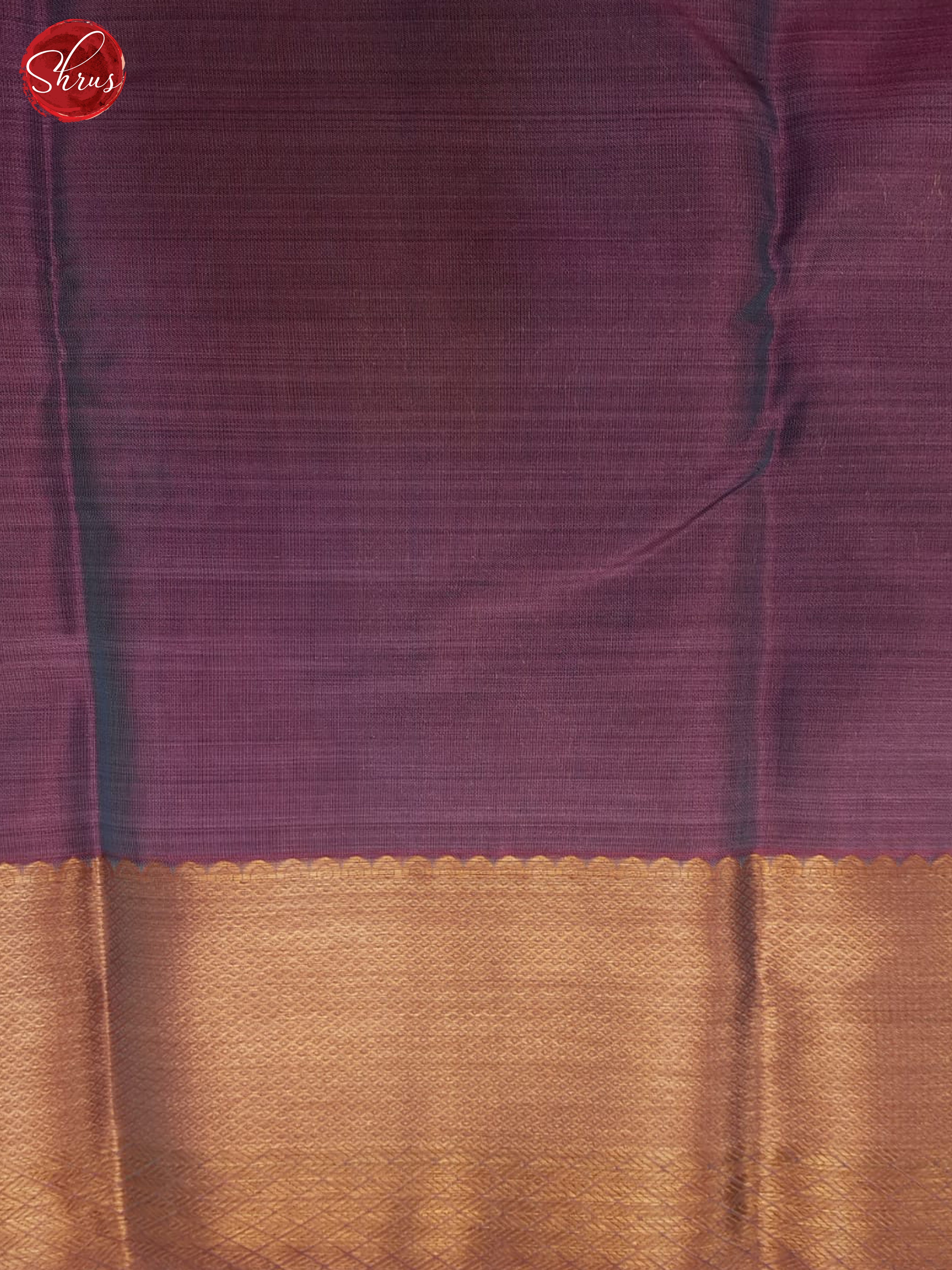 Blue & Mild Lavender - Kanchipuram-halfpure Saree - Shop on ShrusEternity.com