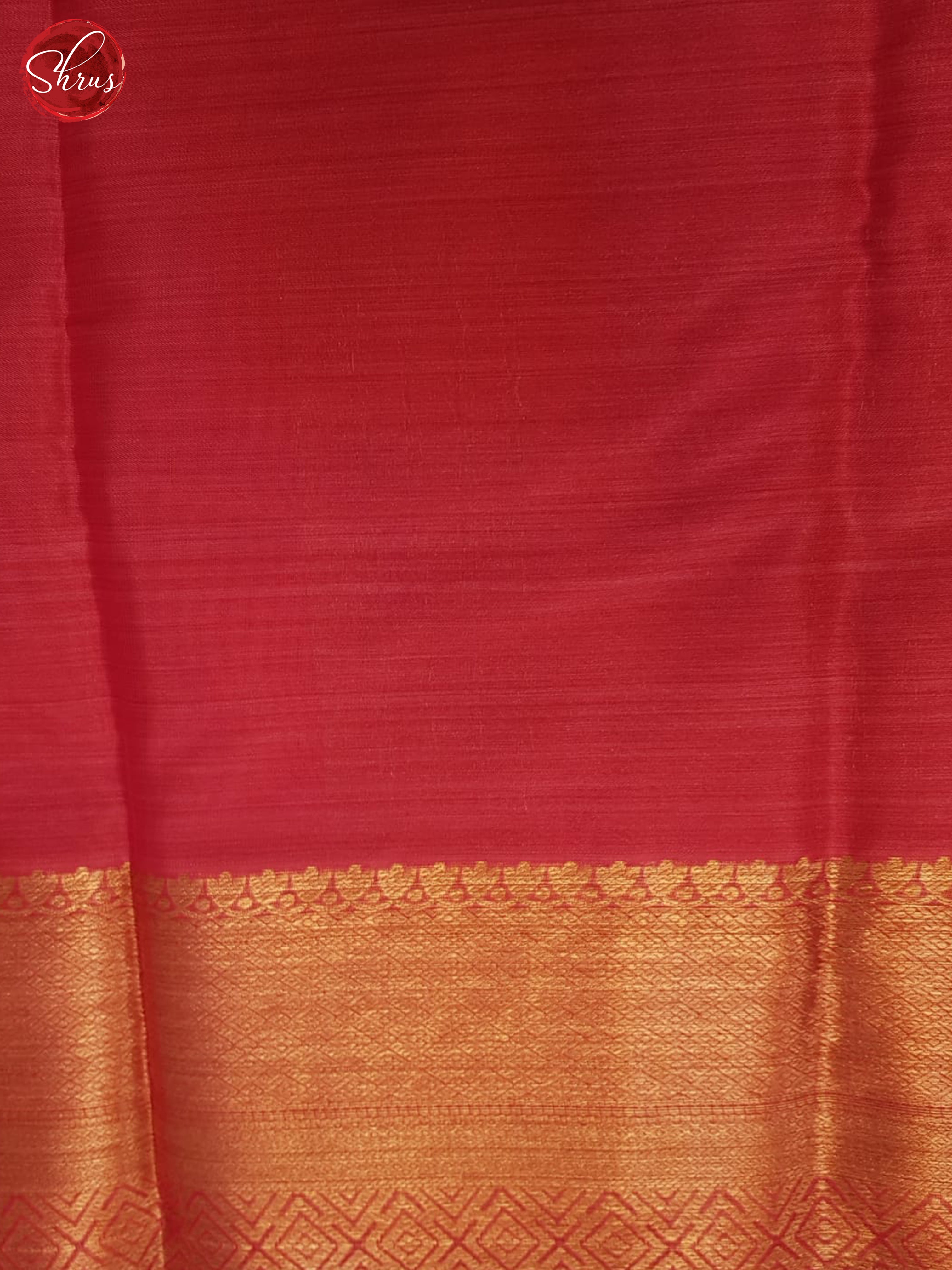 Orange & Pink - Kanchipuram-halfpure Saree - Shop on ShrusEternity.com