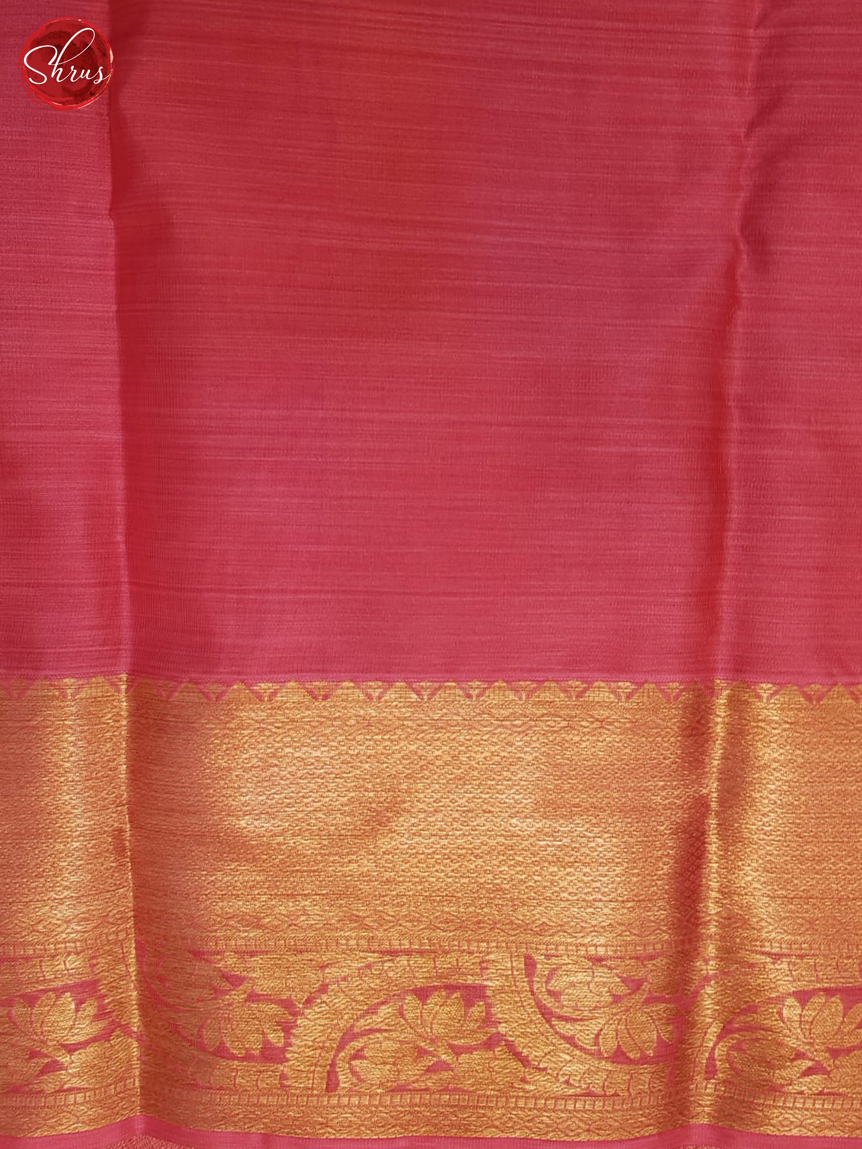 Onion Pink & Pink - Kanchipuram-halfpure Saree - Shop on ShrusEternity.com