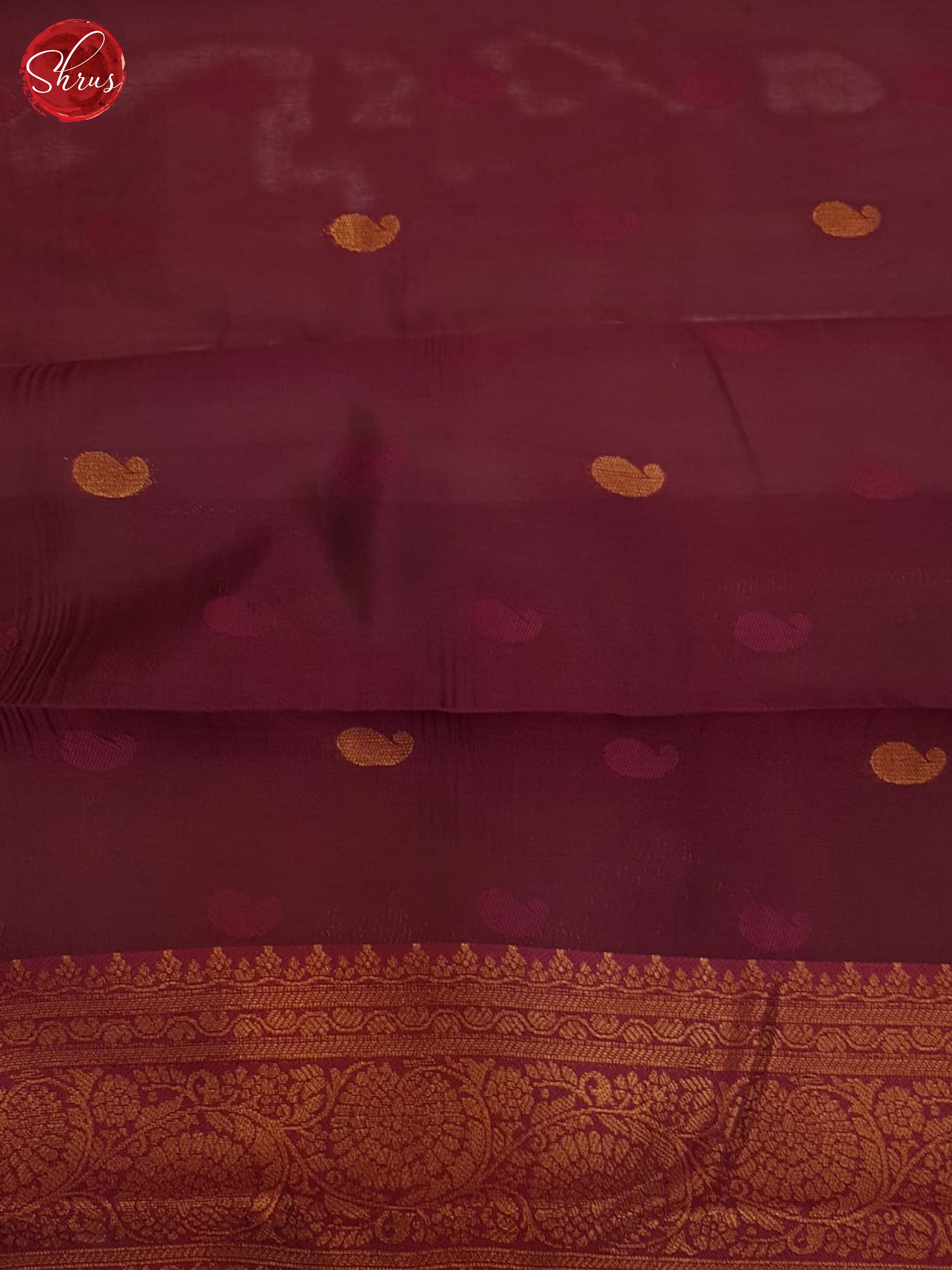 Blue & Majenta Pink - Semi Kanchipuram Saree - Shop on ShrusEternity.com