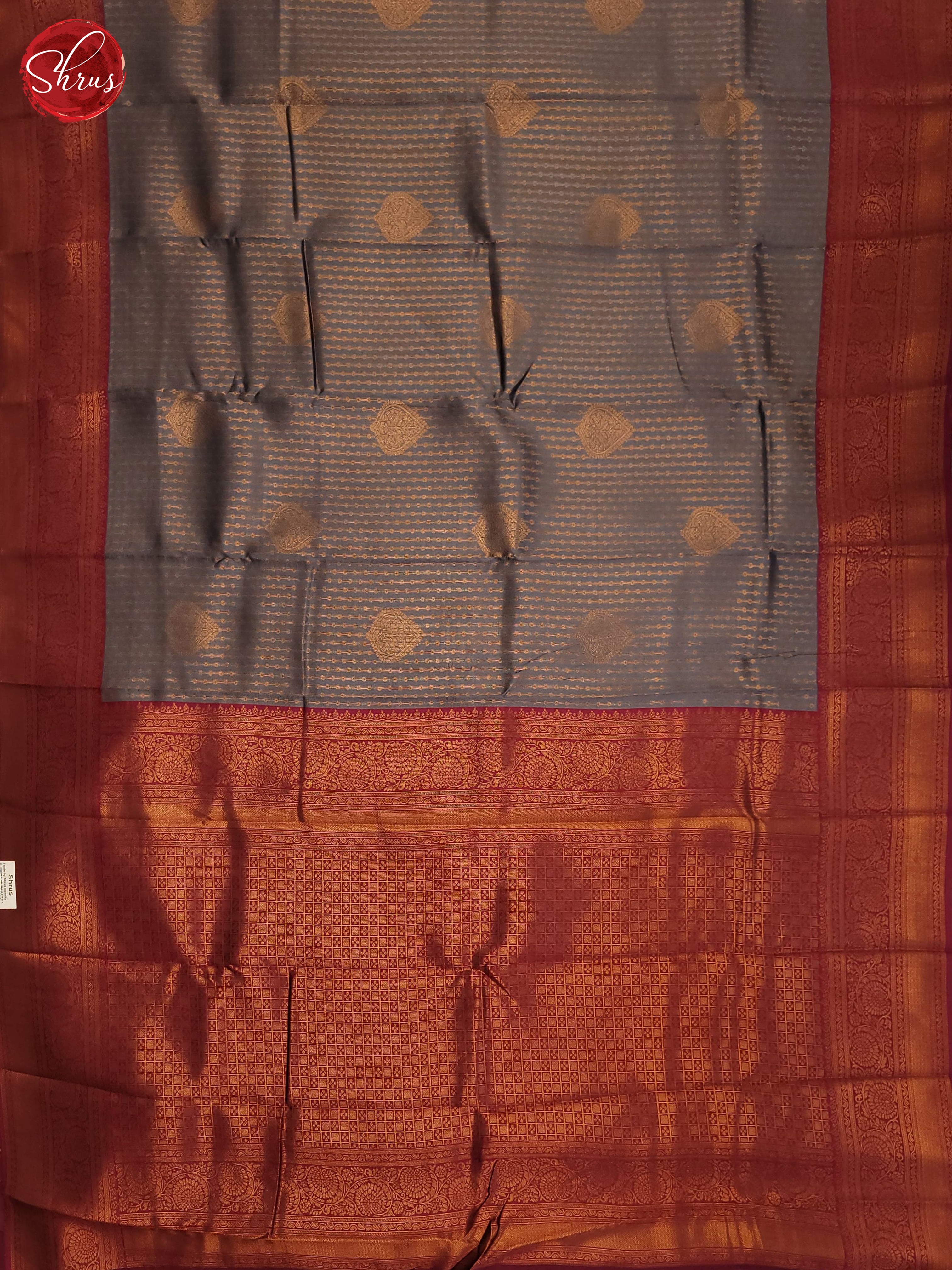 BJS22356 - Semi Kanchipuram Saree - Shop on ShrusEternity.com