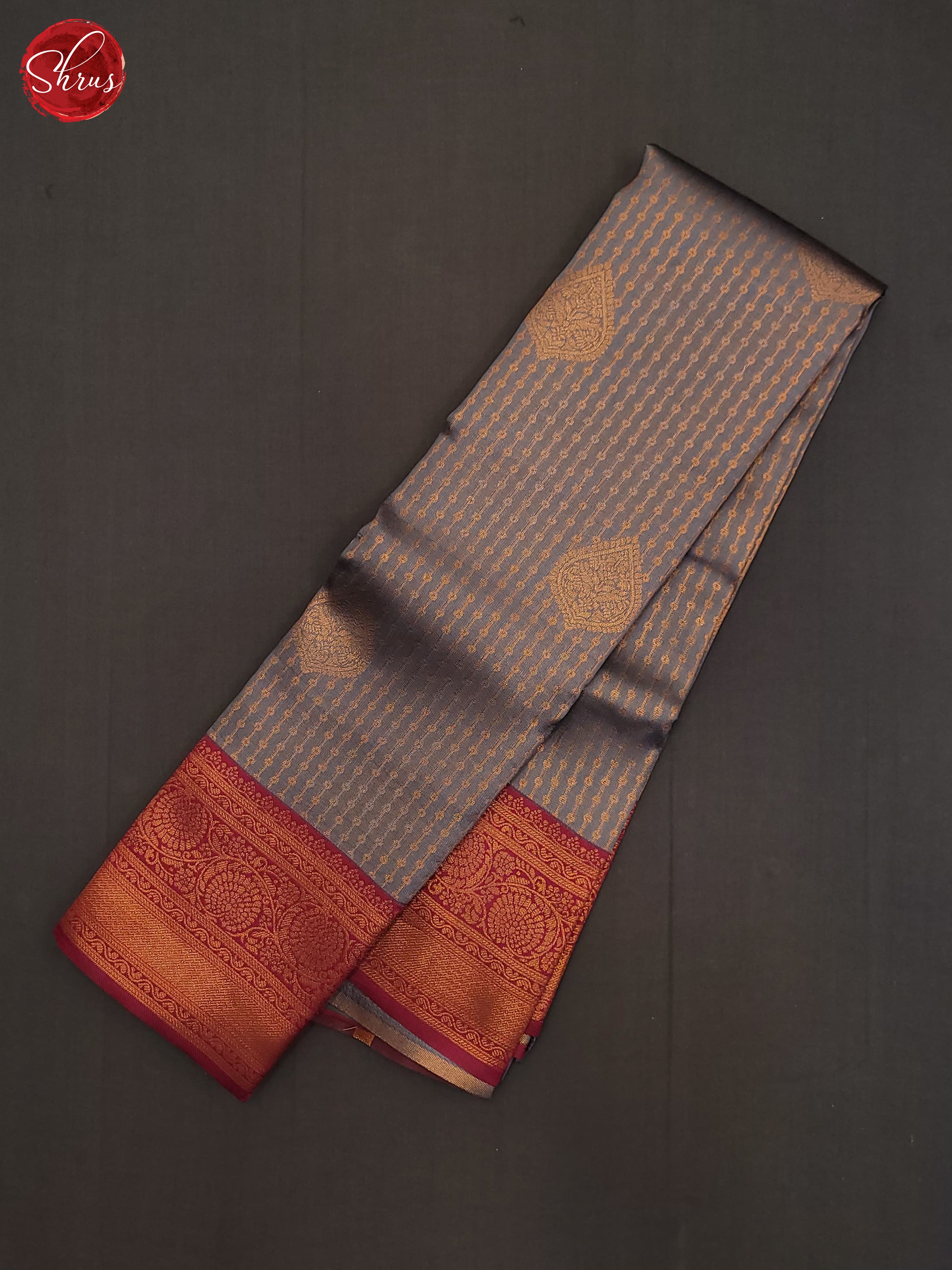 BJS22356 - Semi Kanchipuram Saree - Shop on ShrusEternity.com