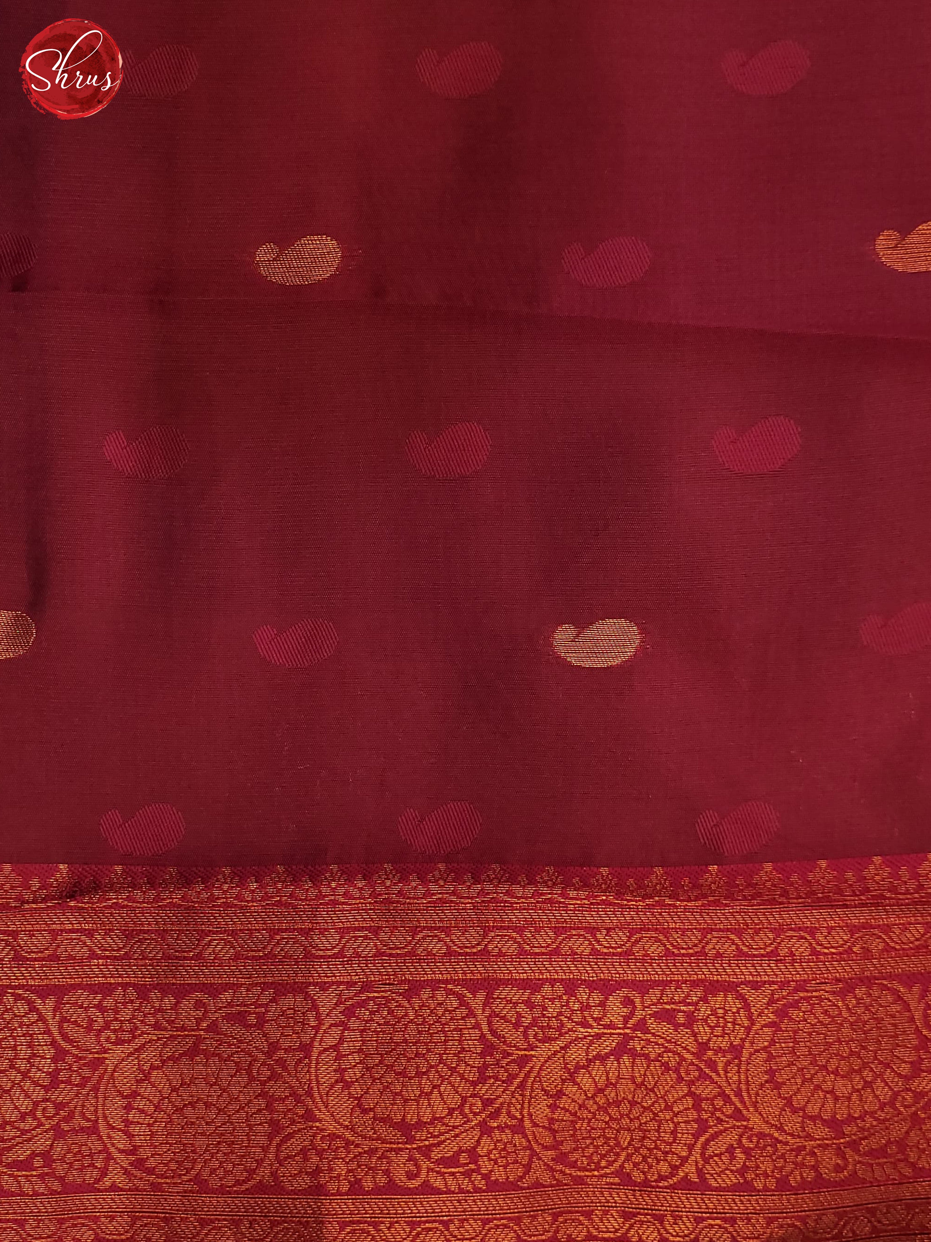 BJS22358 - Semi Kanchipuram Saree - Shop on ShrusEternity.com