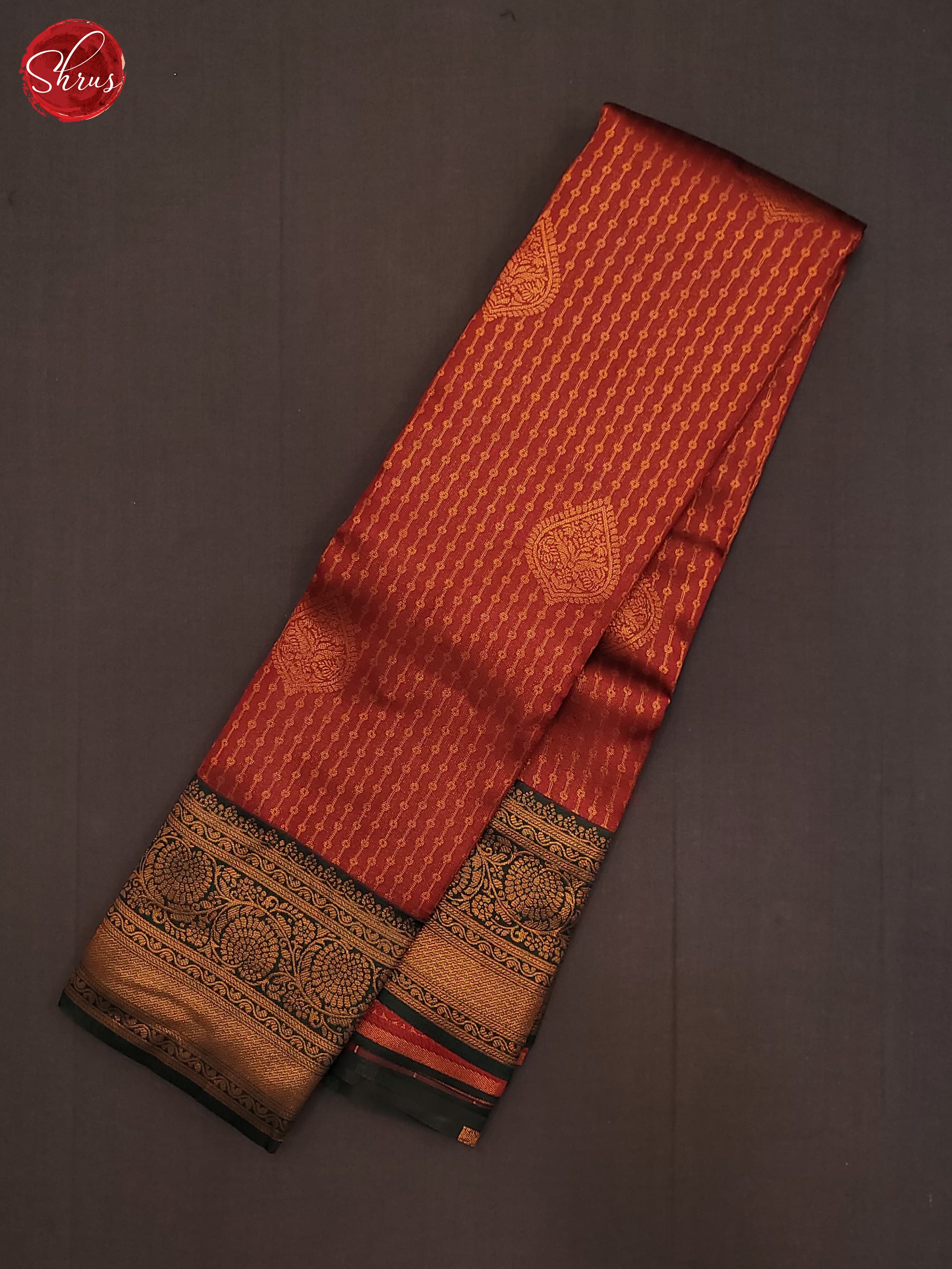 BJS22359 - Semi Kanchipuram Saree - Shop on ShrusEternity.com