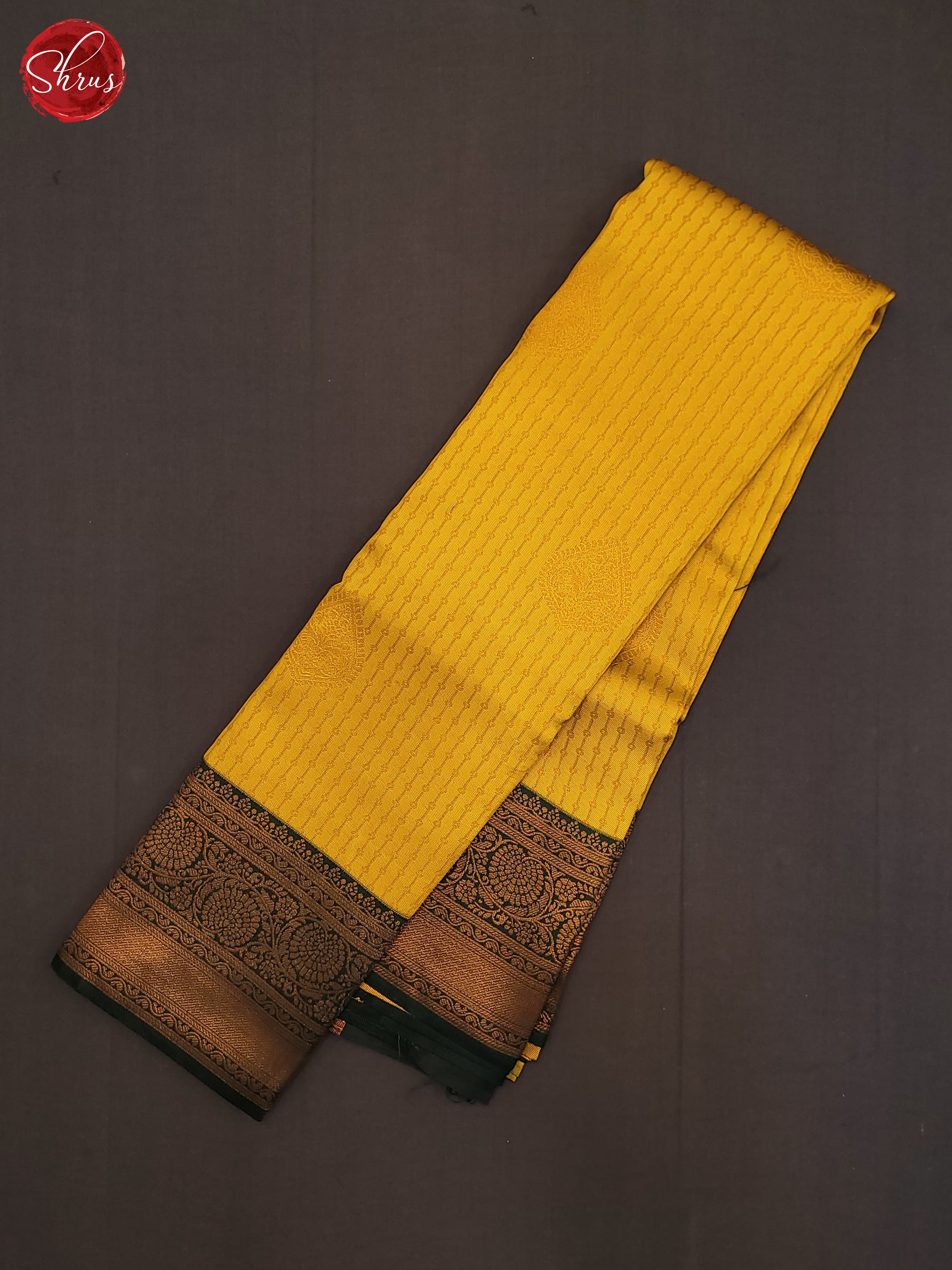 BJS22361 - Semi Kanchipuram Saree - Shop on ShrusEternity.com