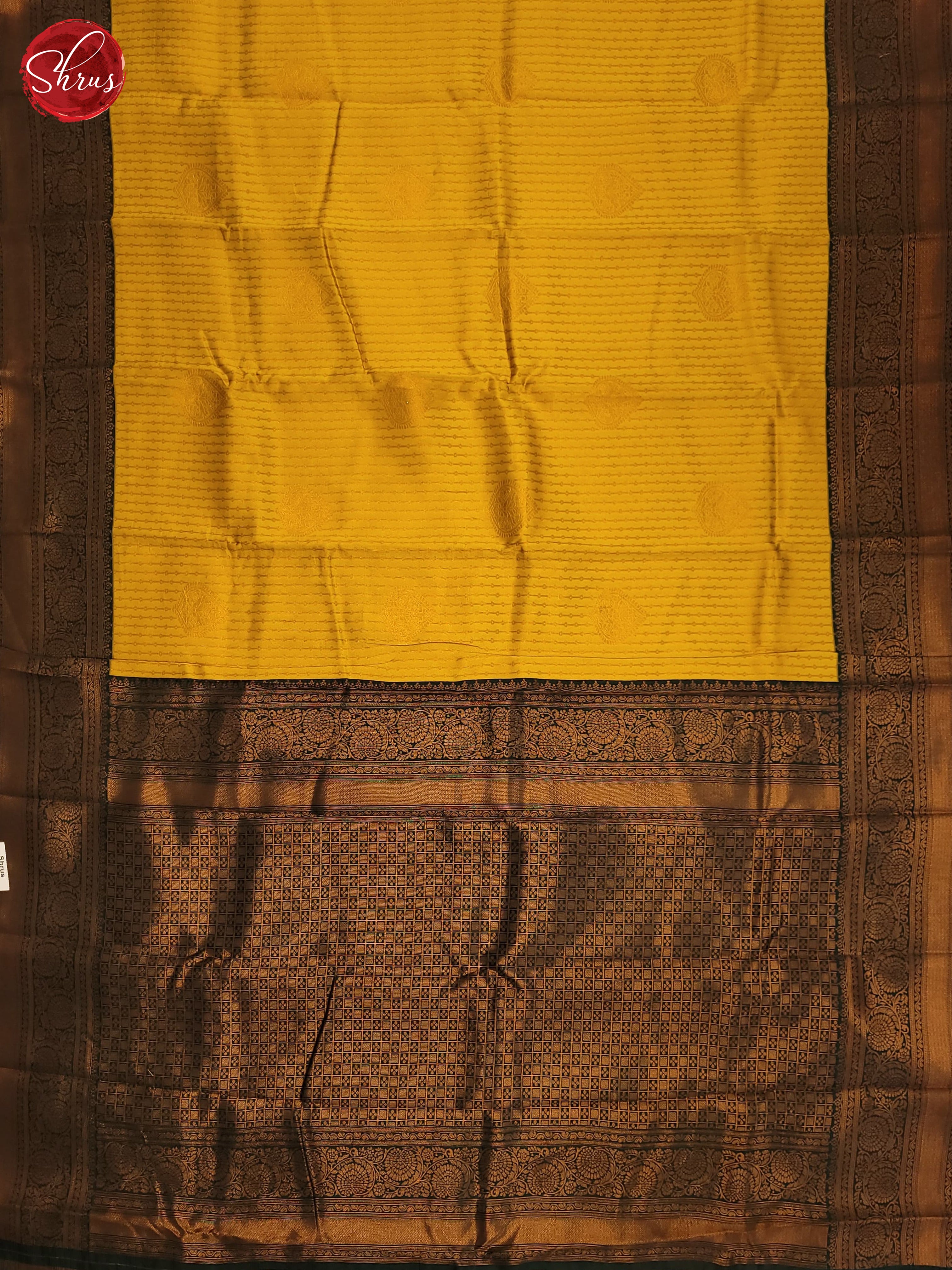 BJS22361 - Semi Kanchipuram Saree - Shop on ShrusEternity.com