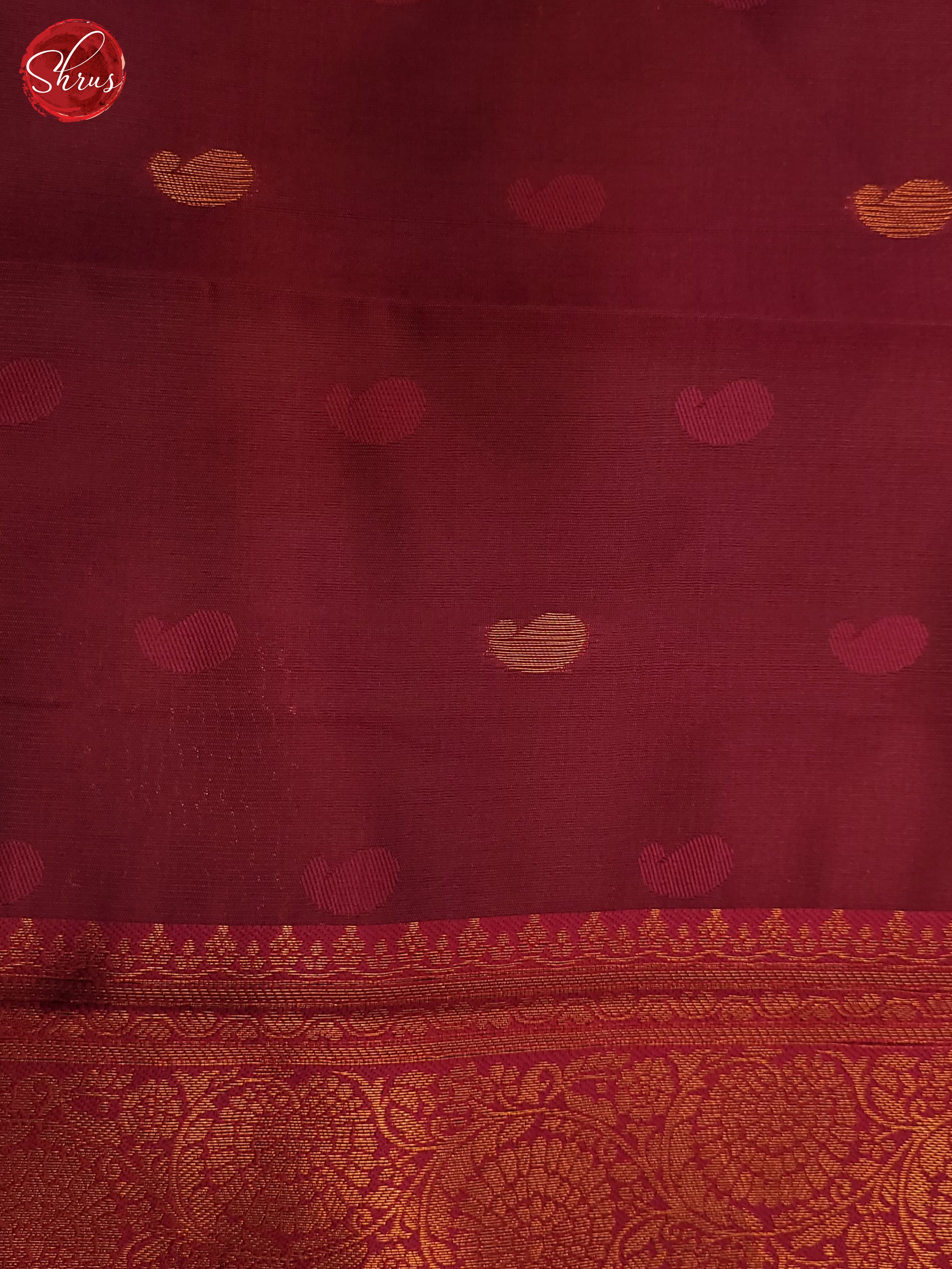 BJS22363 - Semi Kanchipuram Saree - Shop on ShrusEternity.com