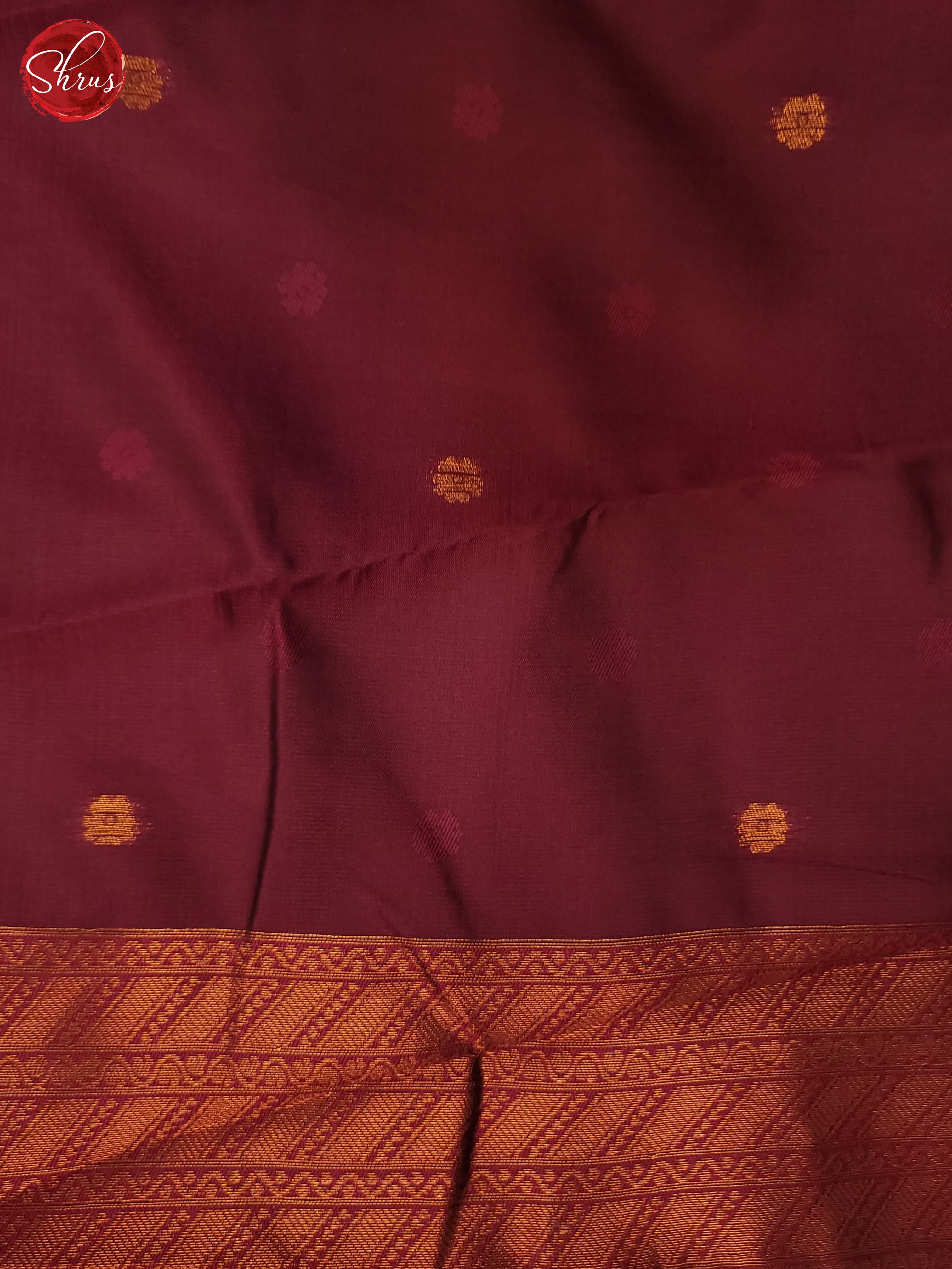 BJS22368 - Semi Kanchipuram Saree - Shop on ShrusEternity.com