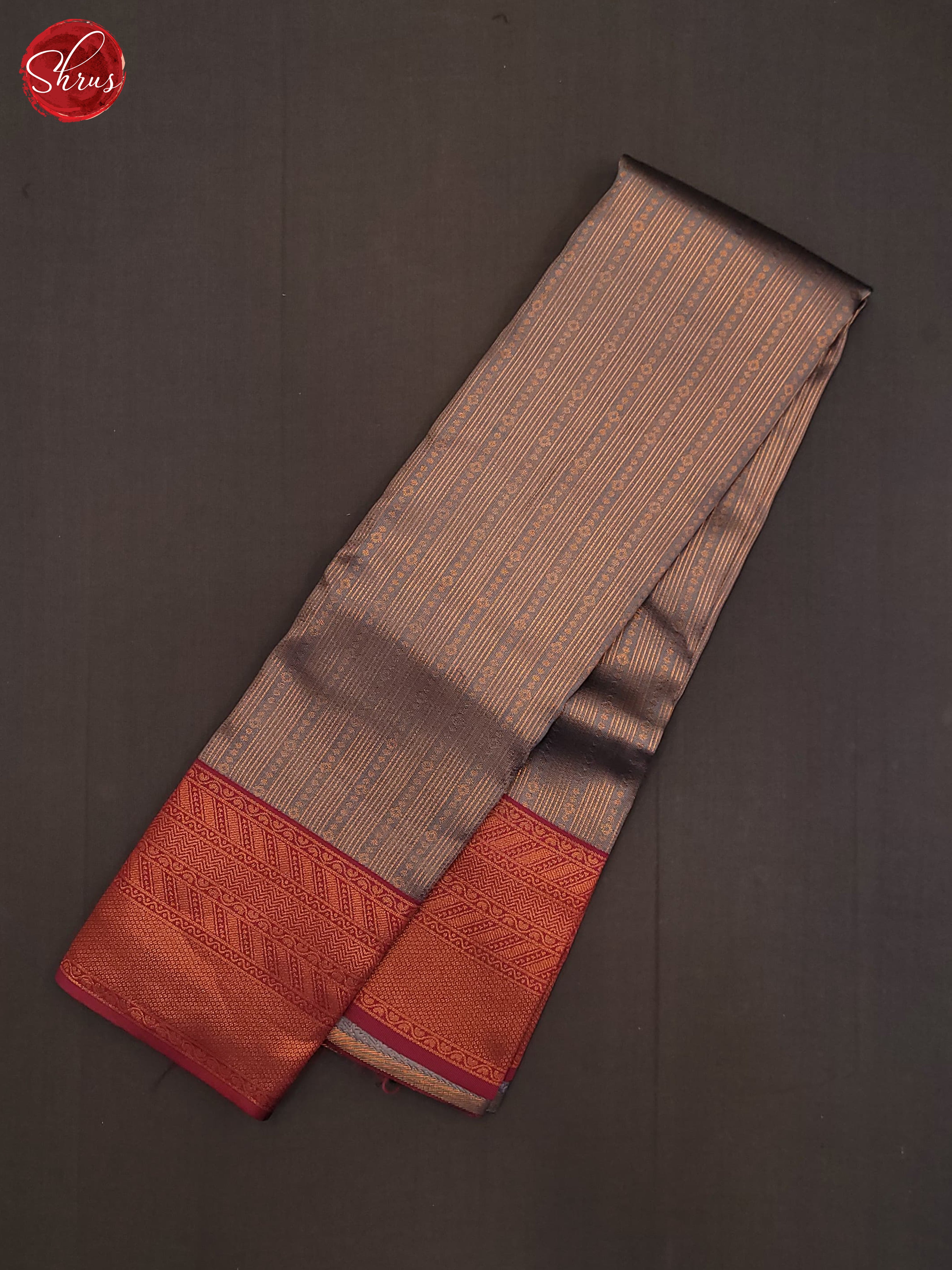 BJS22368 - Semi Kanchipuram Saree - Shop on ShrusEternity.com