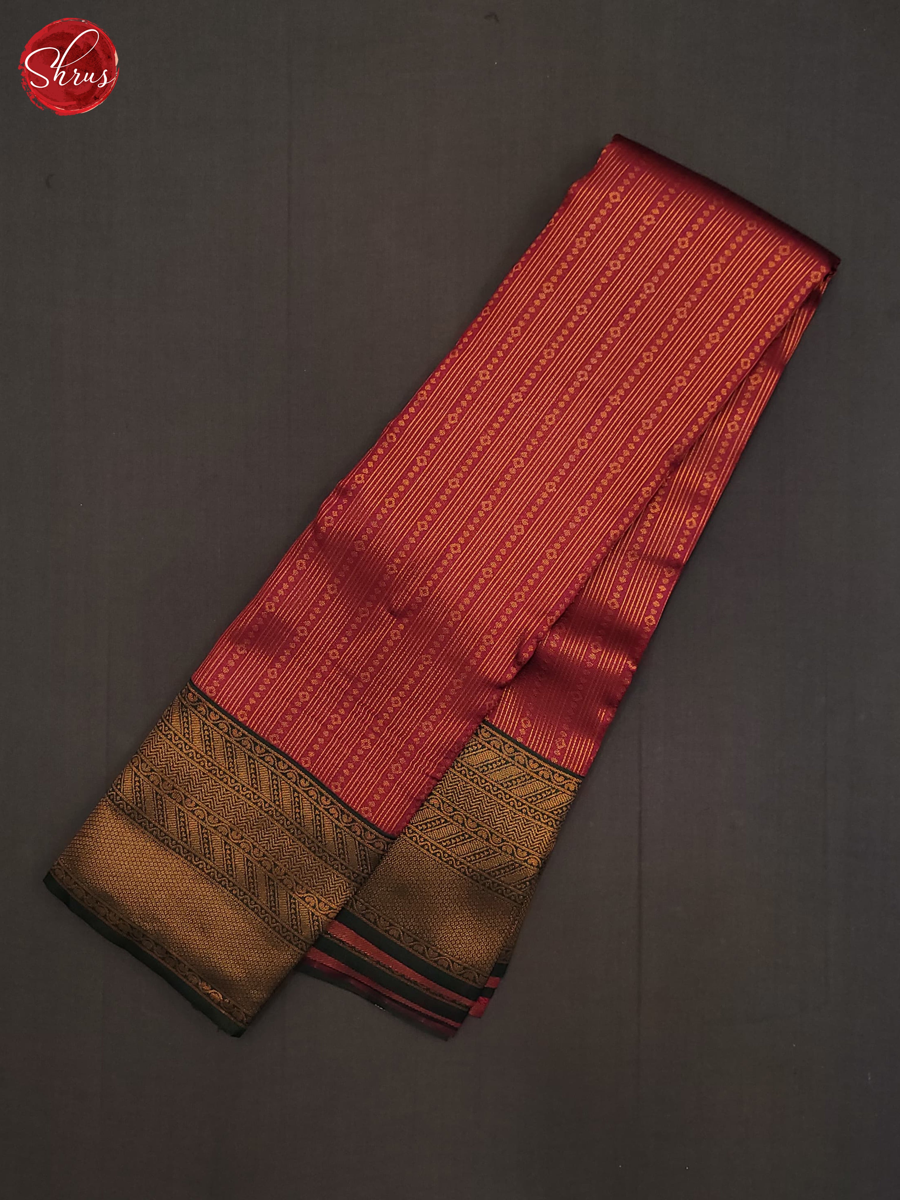 BJS22370 - Semi Kanchipuram Saree - Shop on ShrusEternity.com