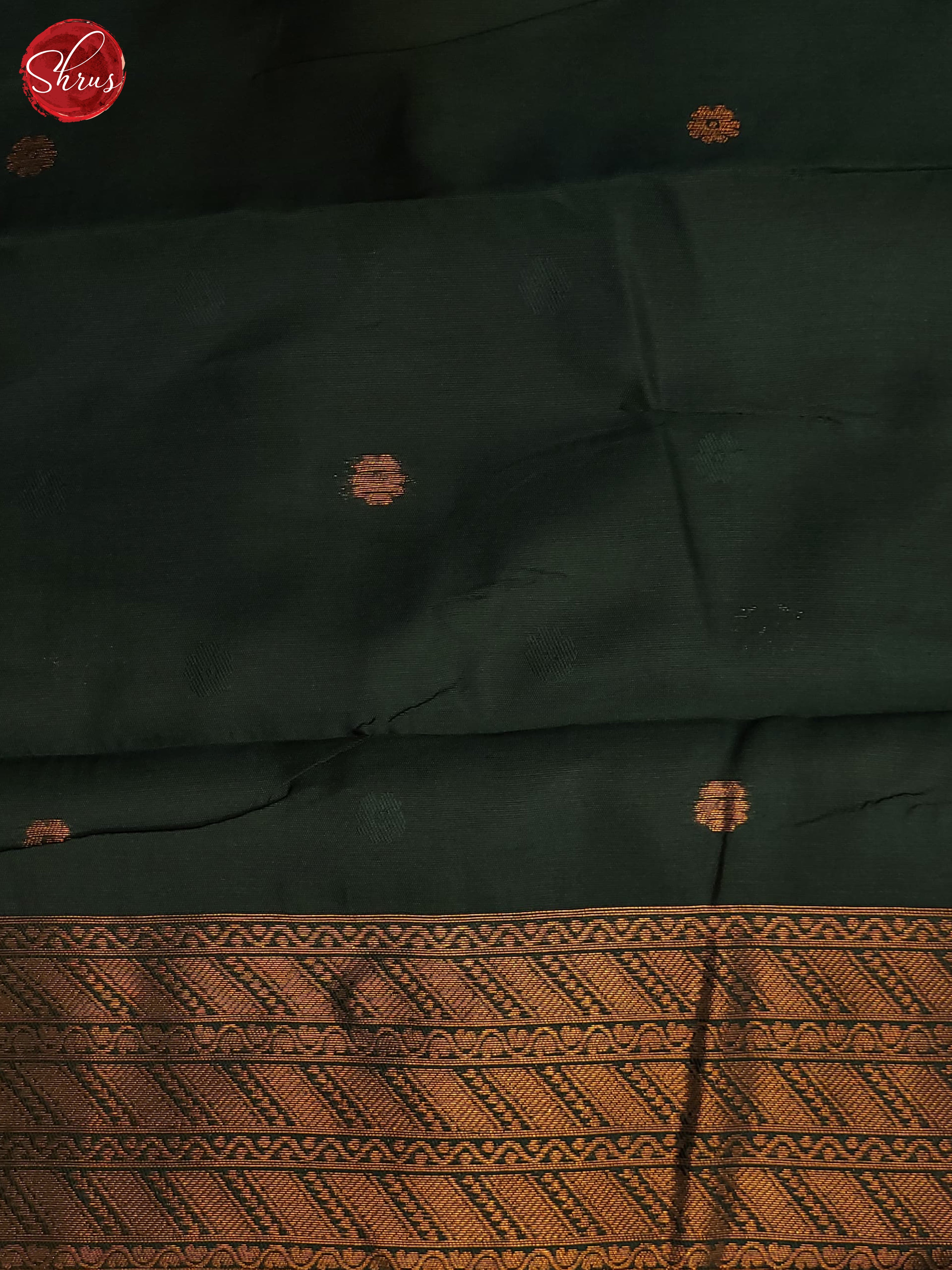 BJS22370 - Semi Kanchipuram Saree - Shop on ShrusEternity.com