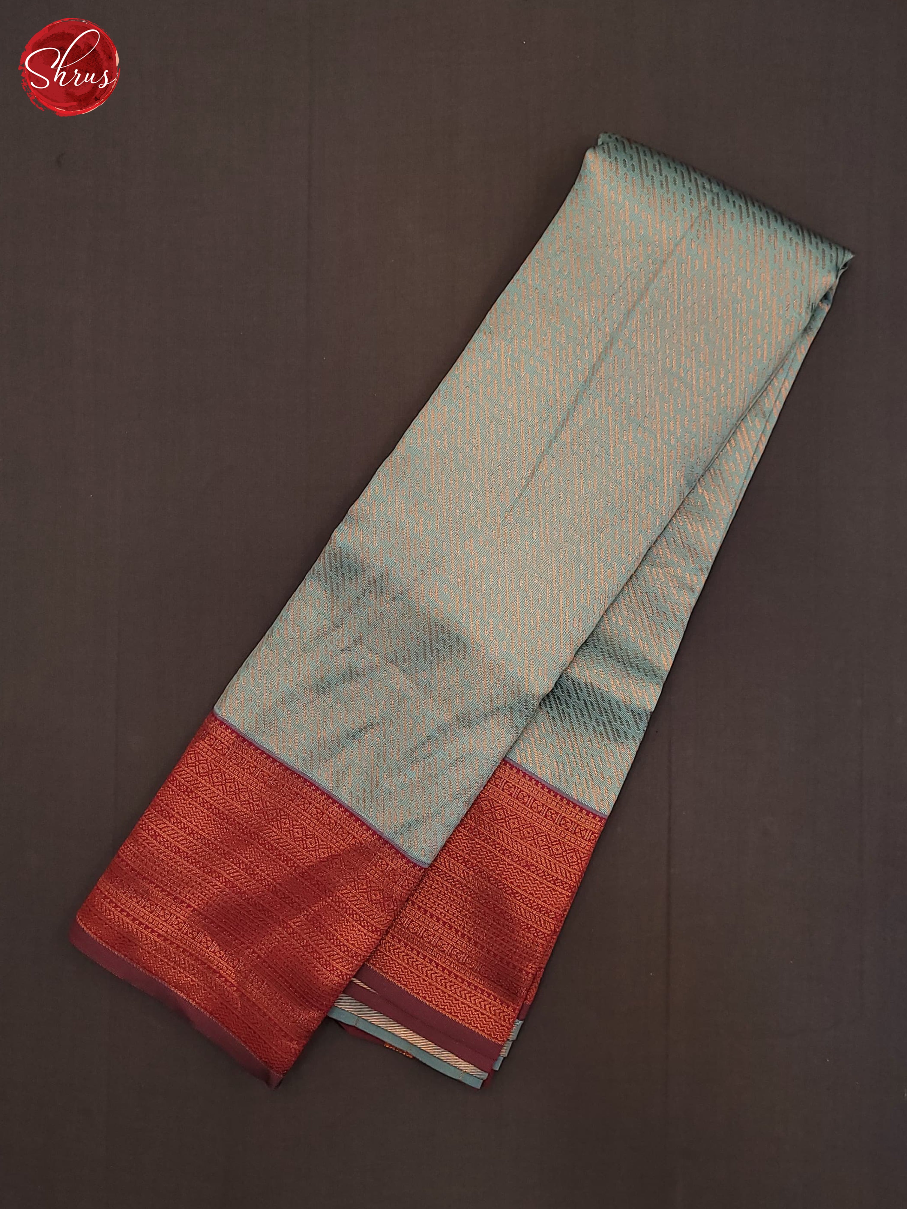 BJS22375 - Semi Kanchipuram Saree - Shop on ShrusEternity.com