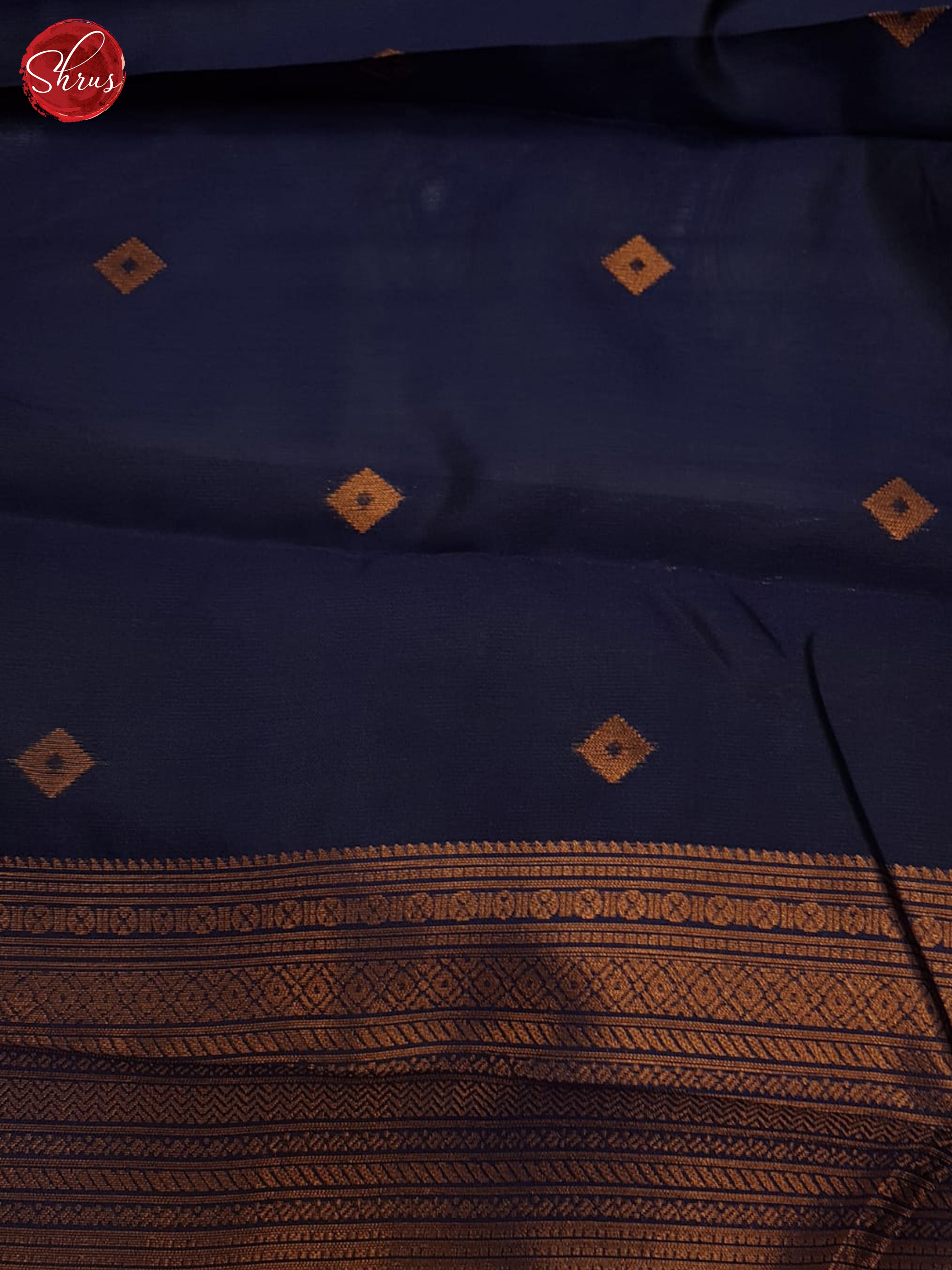 Green & Blue - Semi Kanchipuram Saree - Shop on ShrusEternity.com