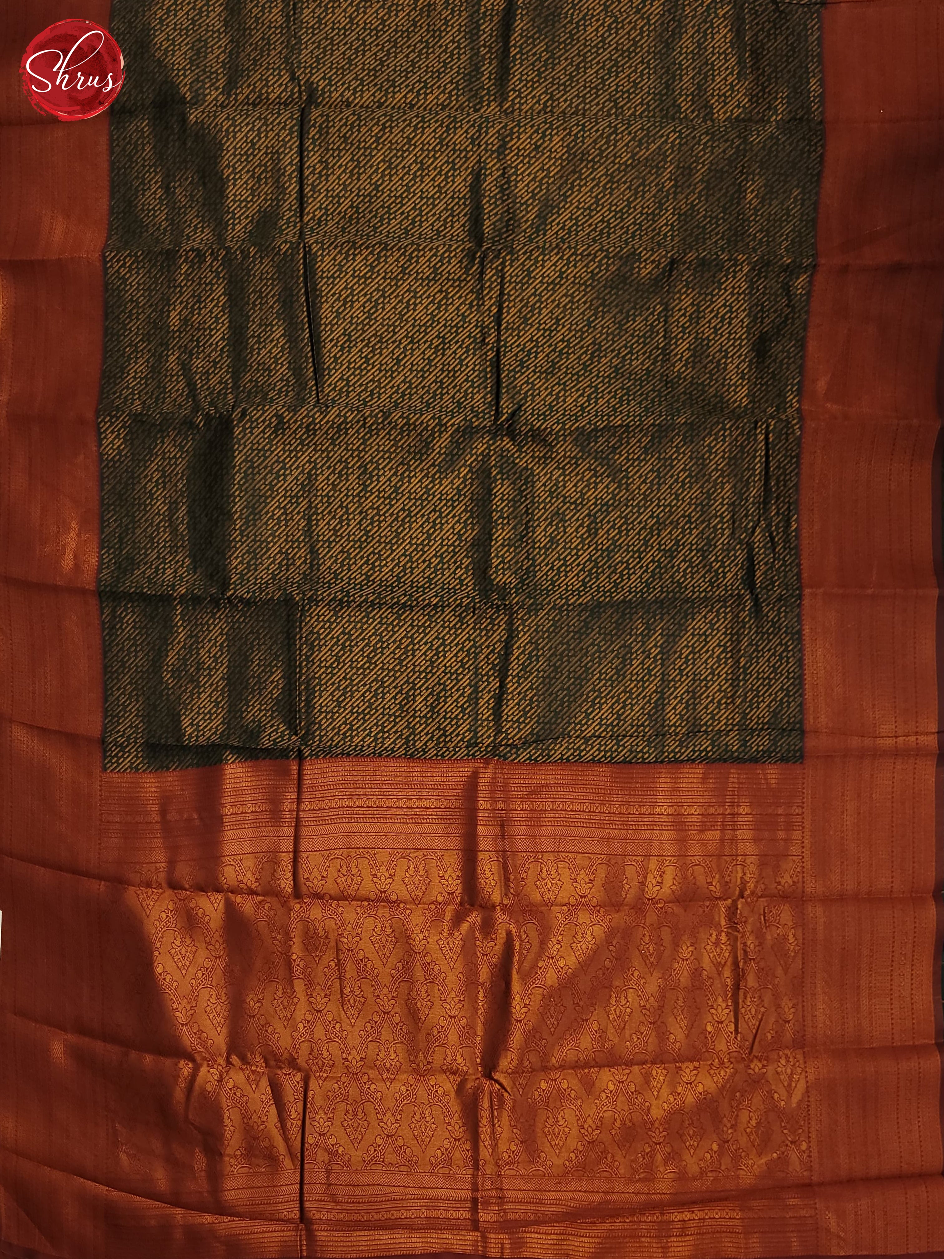 BJS22380 - Semi Kanchipuram Saree - Shop on ShrusEternity.com