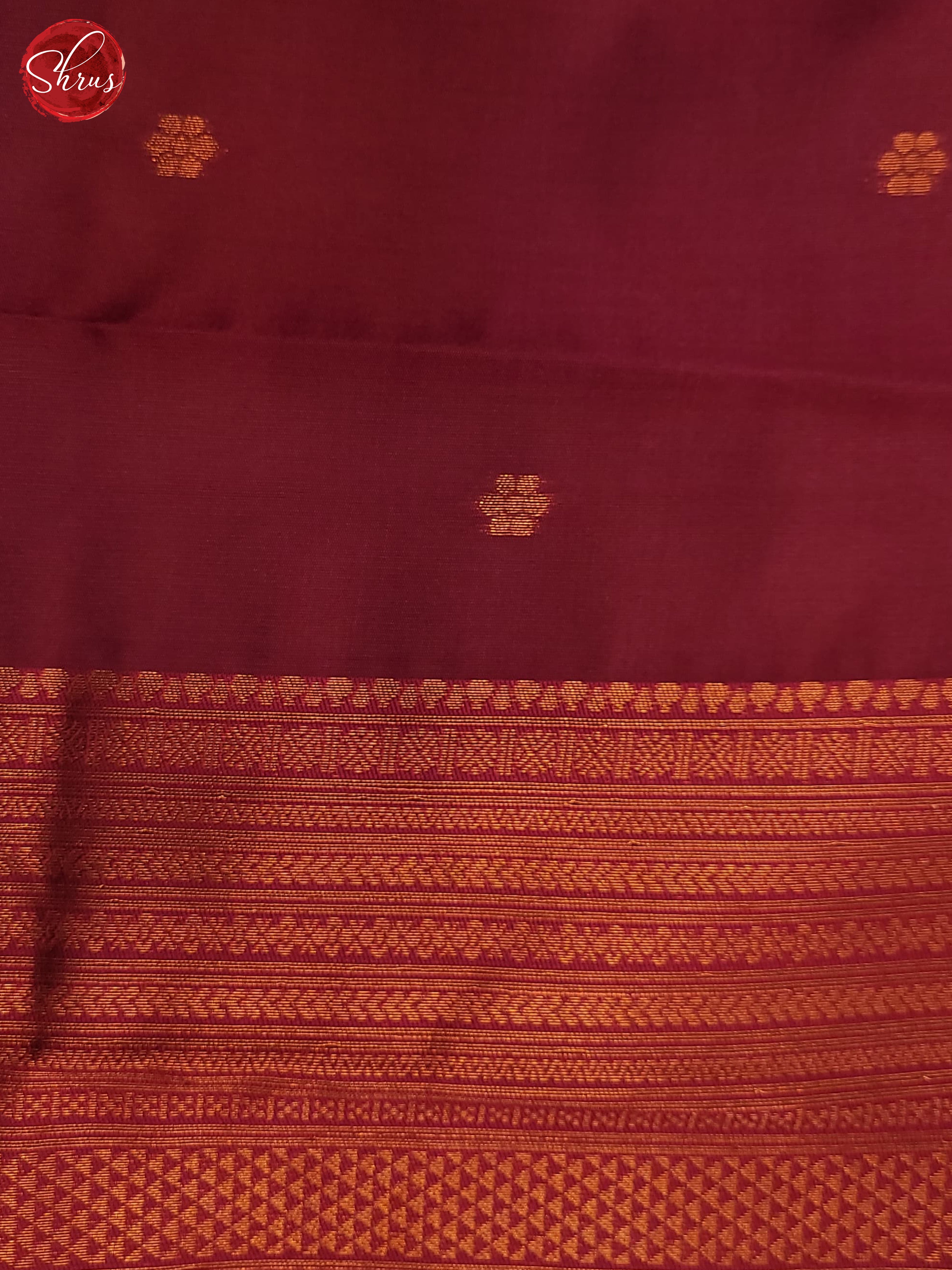 BJS22388 - Semi Kanchipuram Saree - Shop on ShrusEternity.com