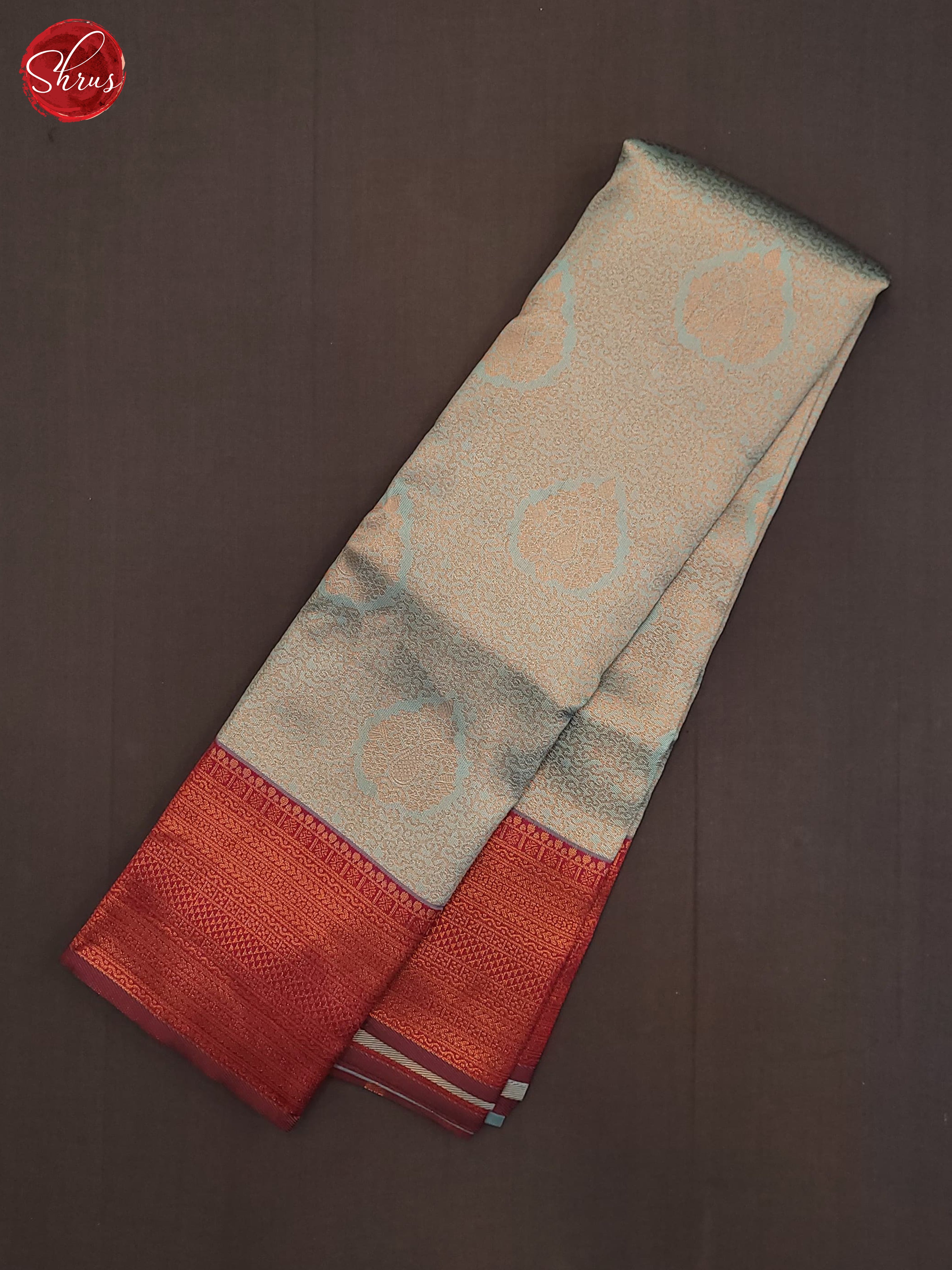 BJS22388 - Semi Kanchipuram Saree - Shop on ShrusEternity.com