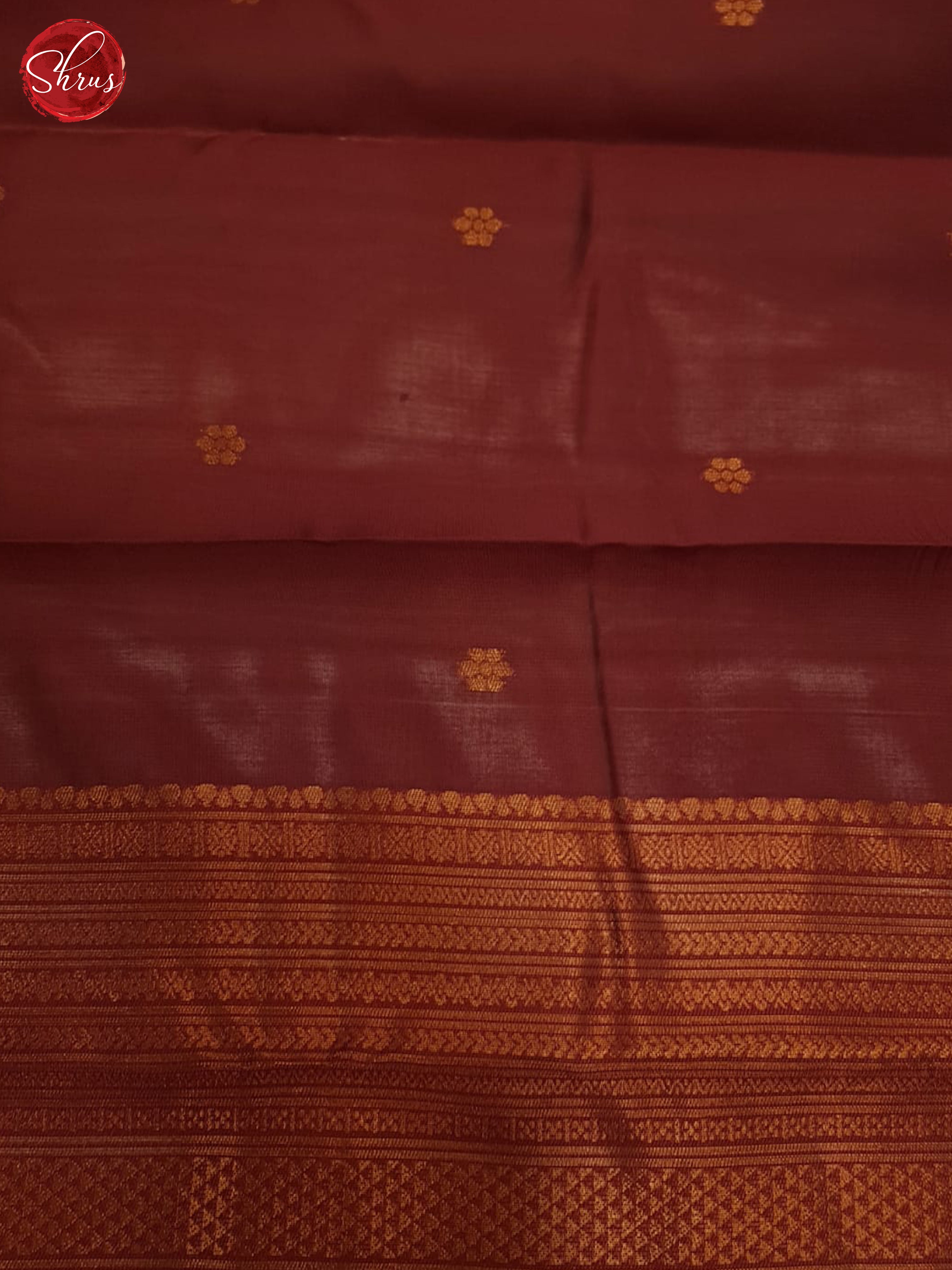 BJS22389 - Semi Kanchipuram Saree - Shop on ShrusEternity.com